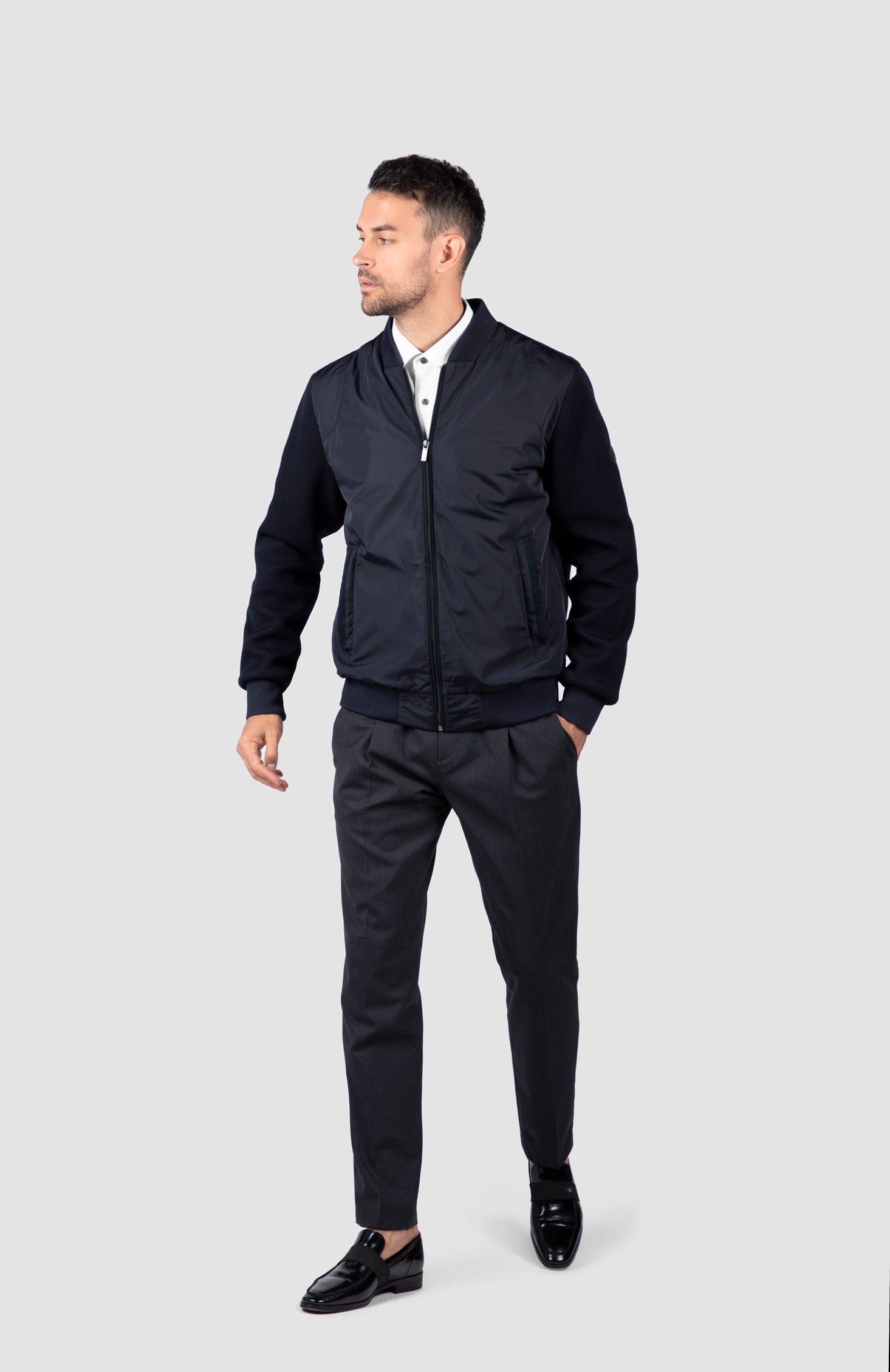 Geacă - bomber pentru barbati KEN dark navy