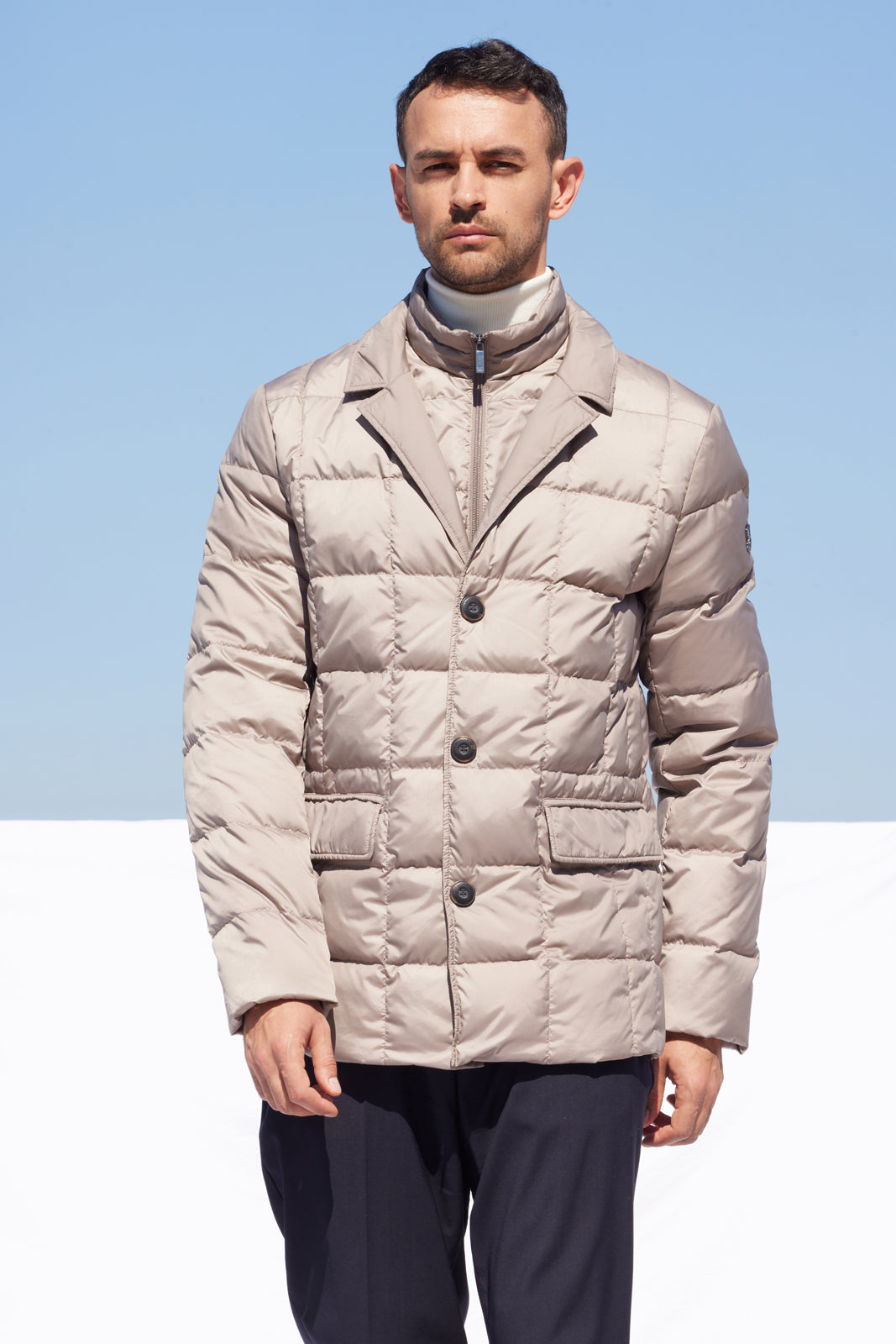 Geacă pentru bărbați ML002-3 F beige