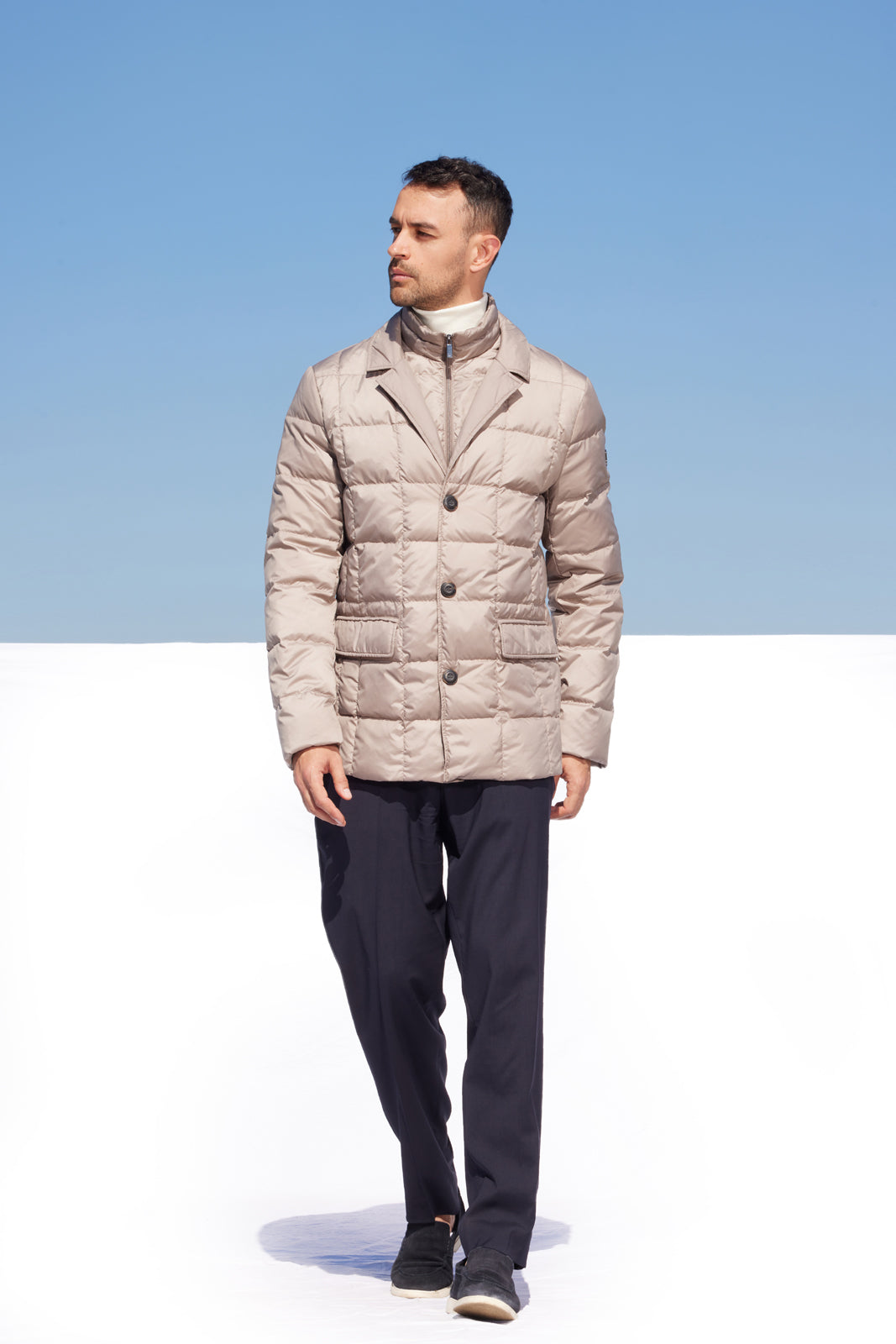 Geacă pentru bărbați ML002-3 F beige