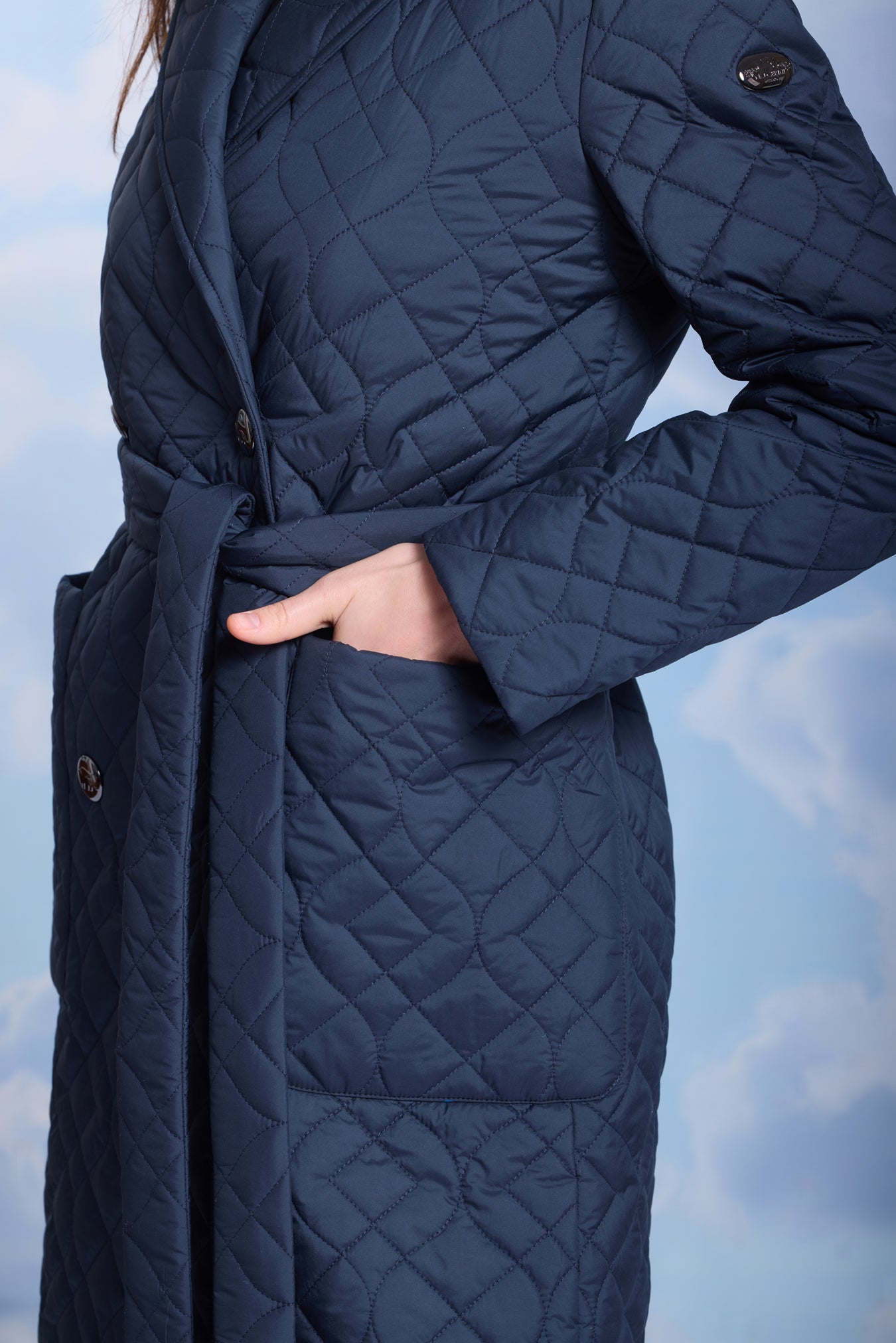 Palton de dame BLUE dark navy