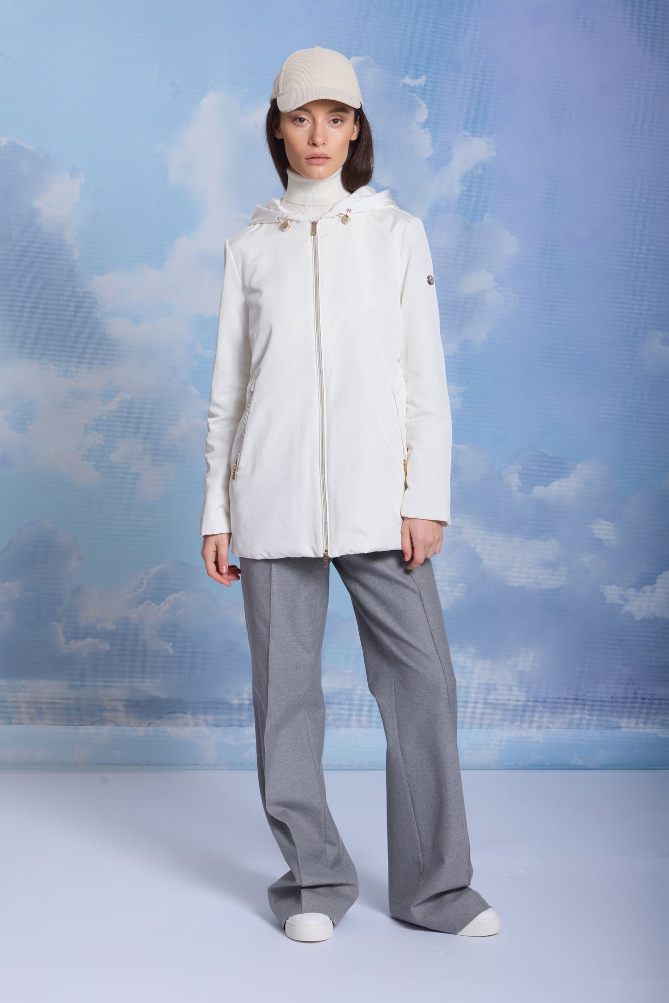 Geacă de damă SNOW snow white