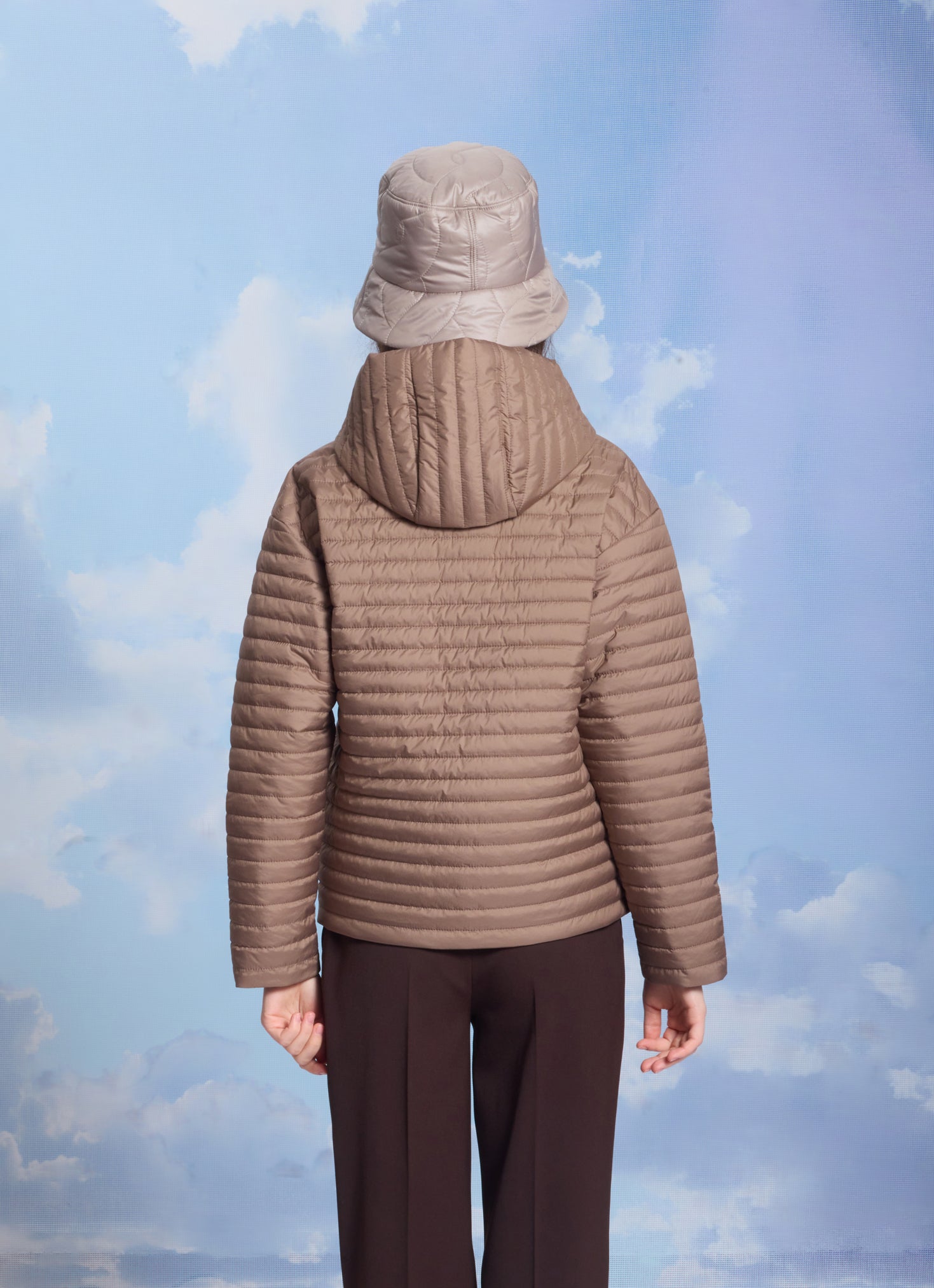 Geacă de damă ELINA walnut