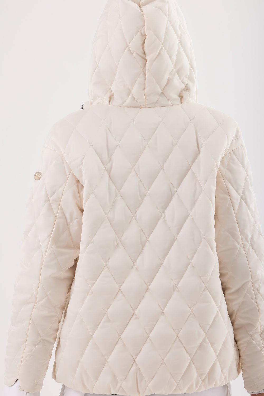 Geacă reversibila damă LERA, beige / reverse black