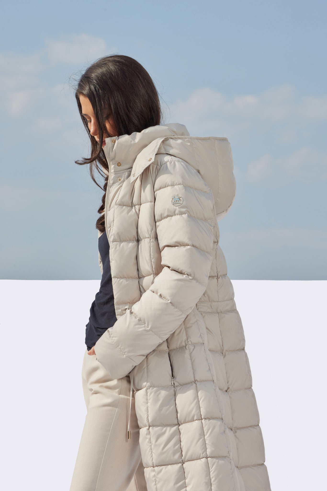 Palton de damă CARLITTA beige