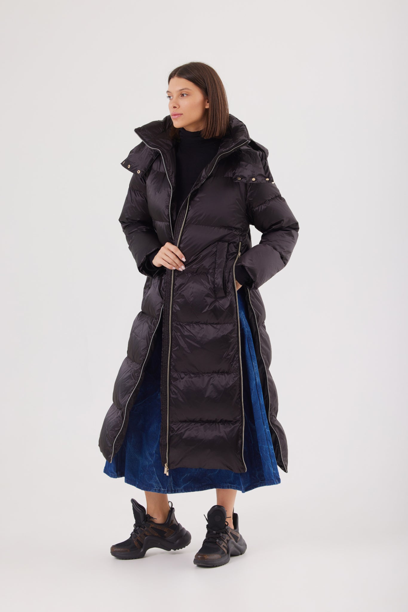 Palton de damă VENERA black