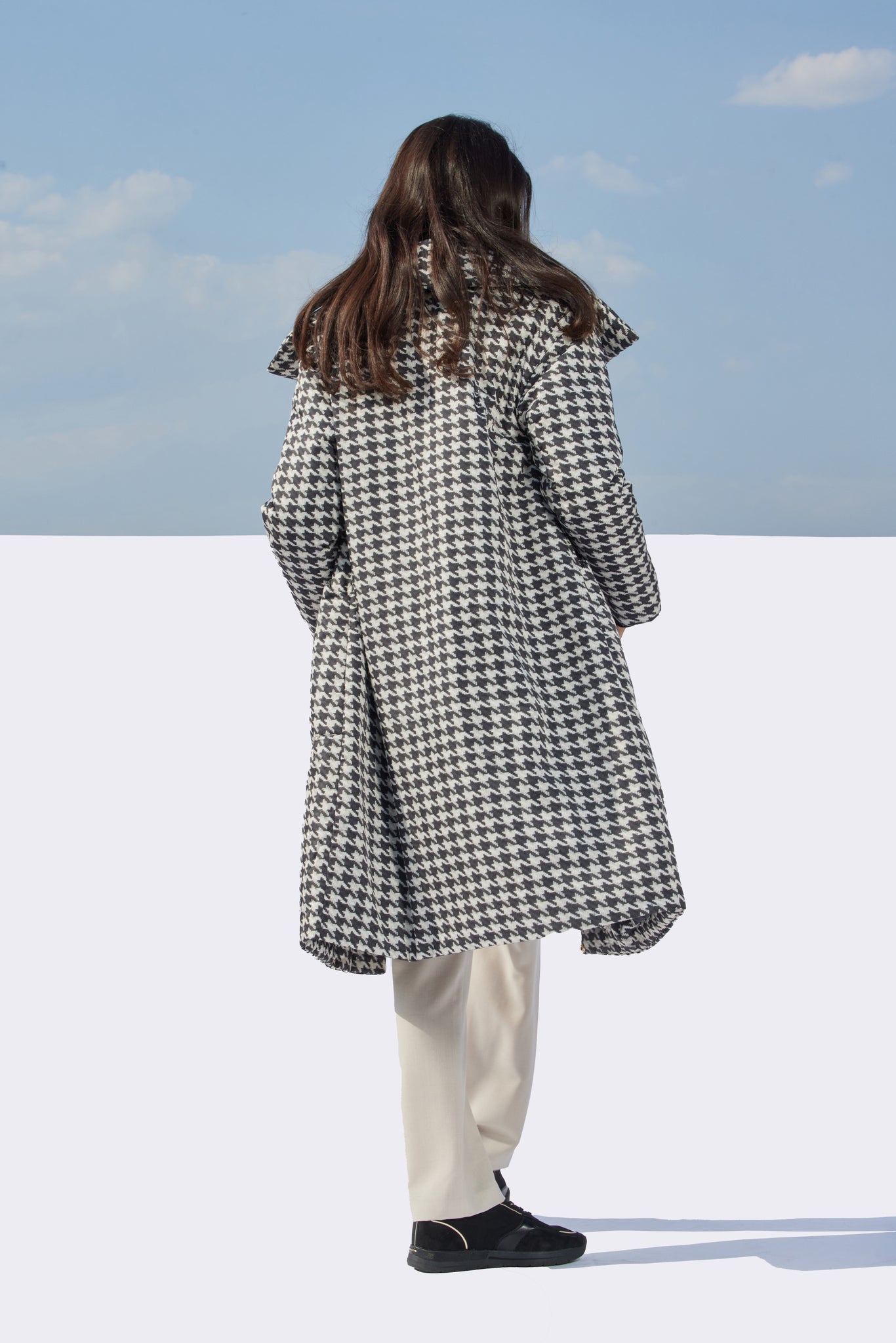 Palton de damă AVRORA print