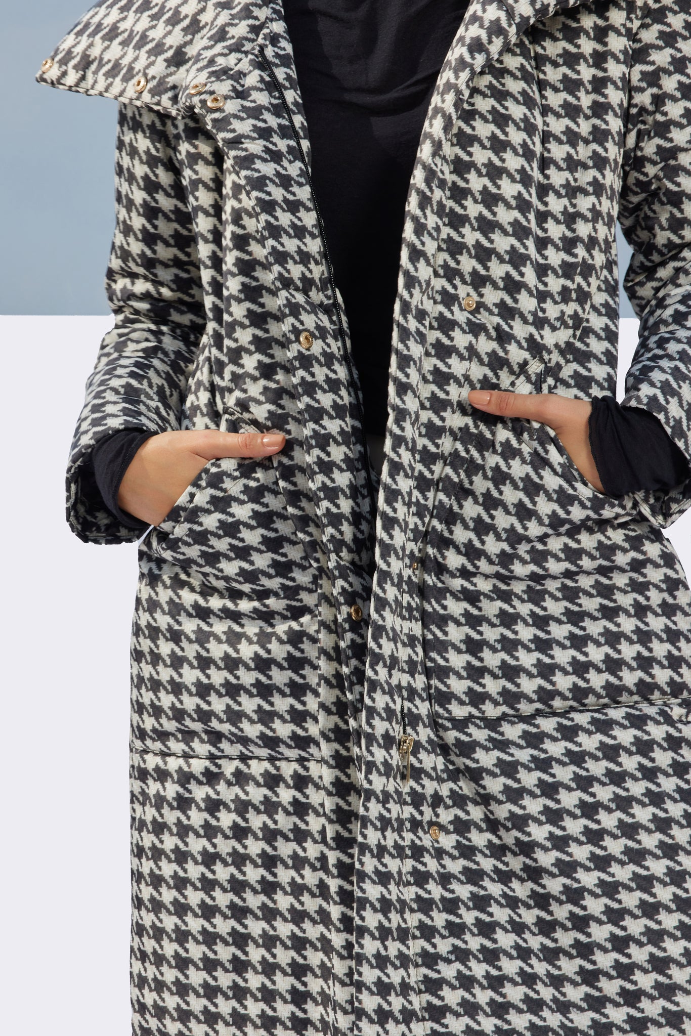 Palton de damă AVRORA print