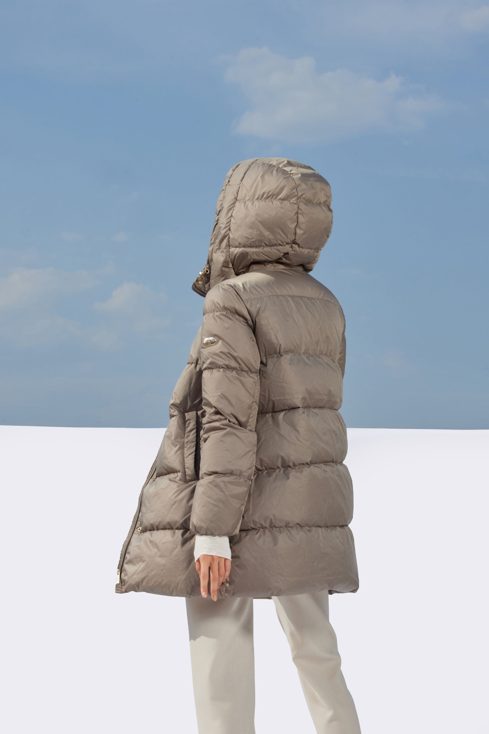 Geacă de damă ASSA dark beige