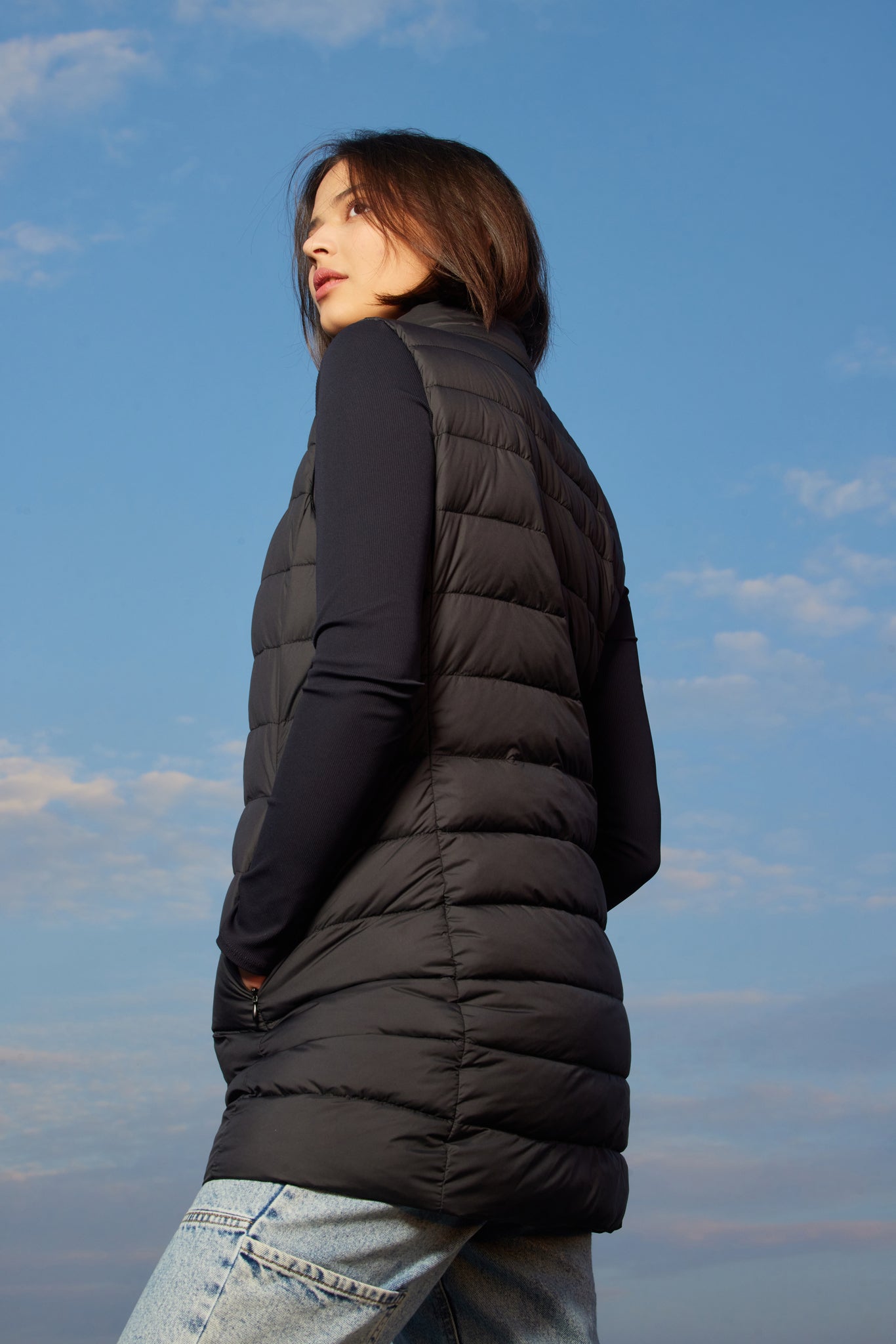 Vestă de damă VESTA black