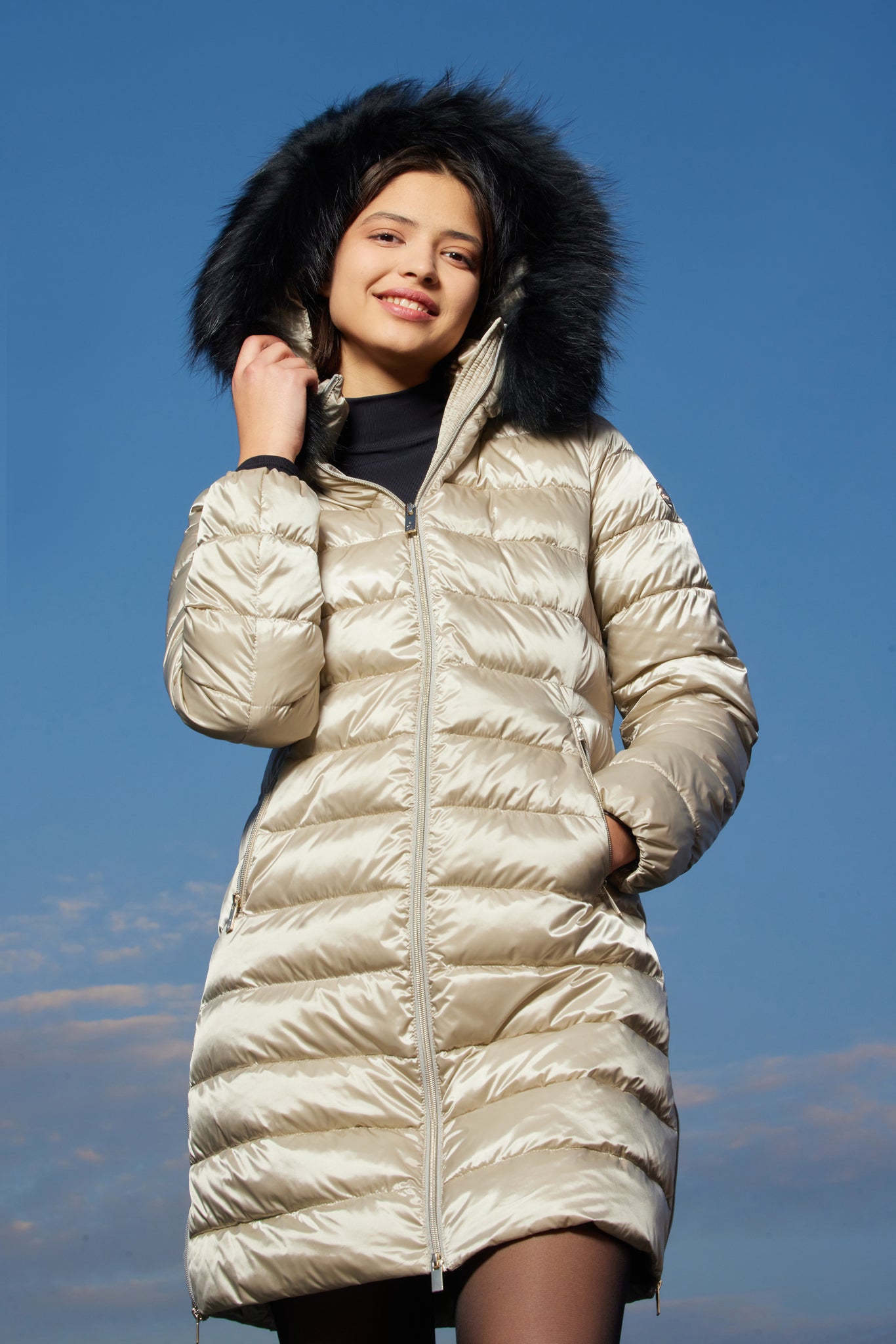 Palton de damă NILDA stucco