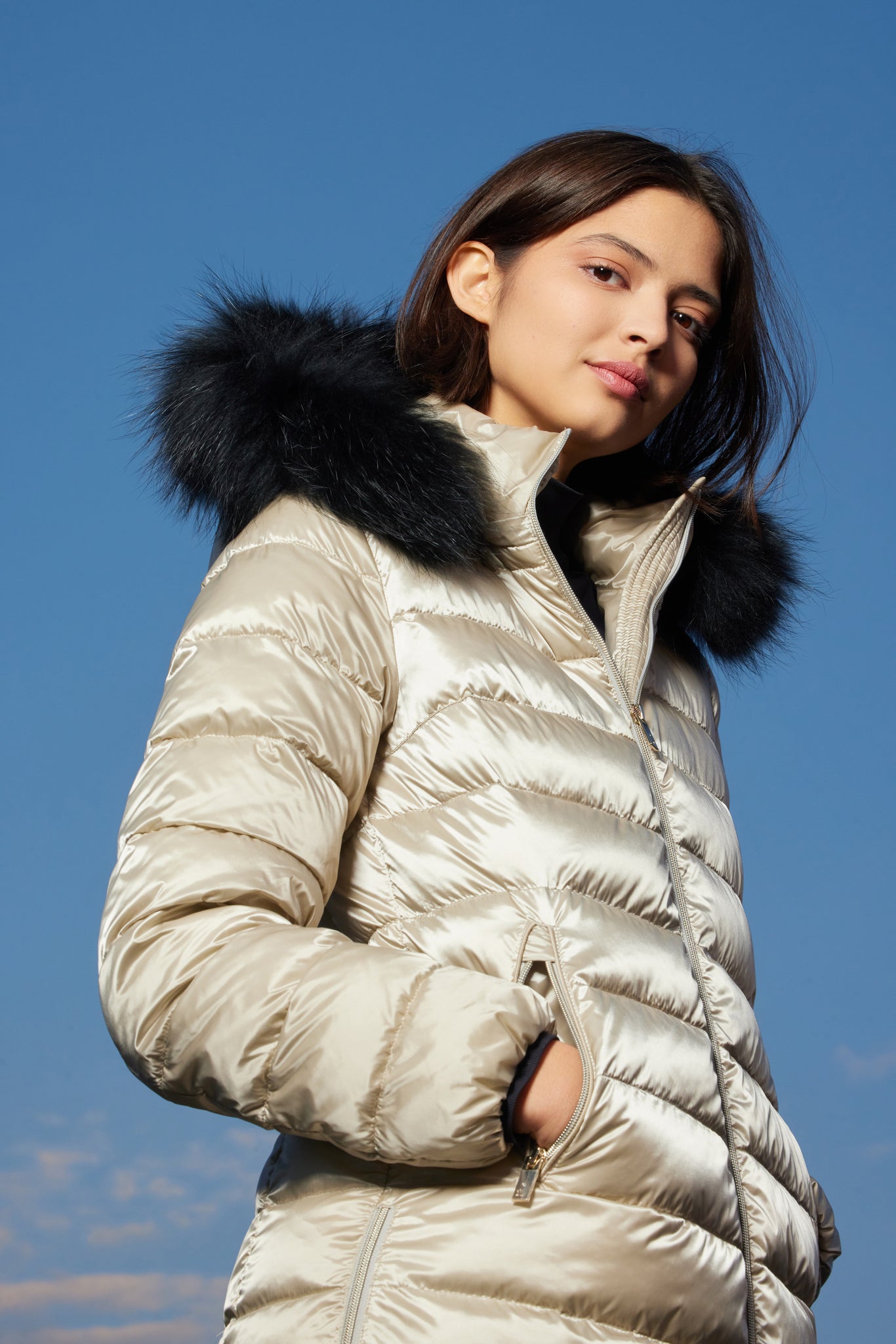 Palton de damă NILDA stucco