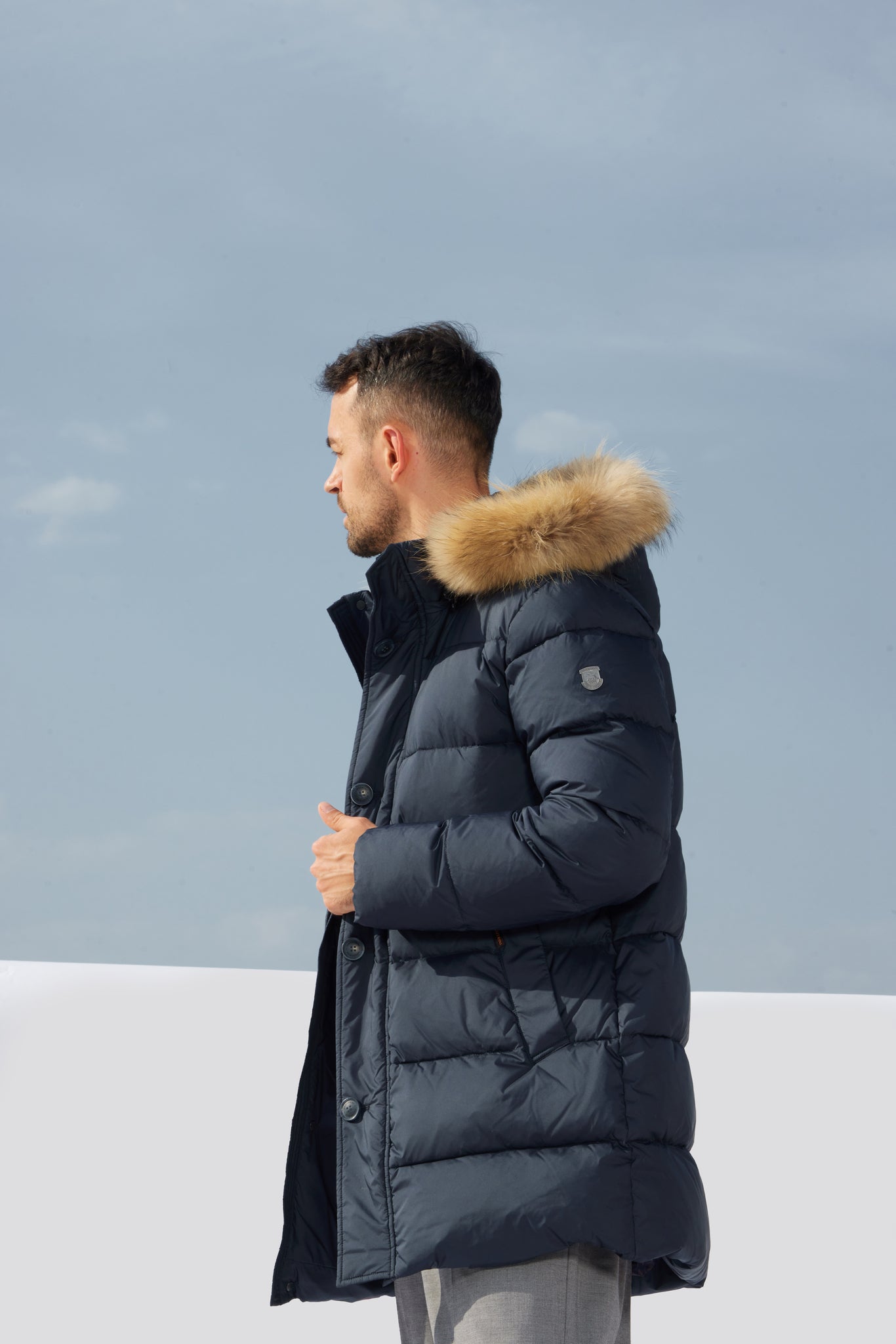 Geaca pentru barbati IGO dark navy