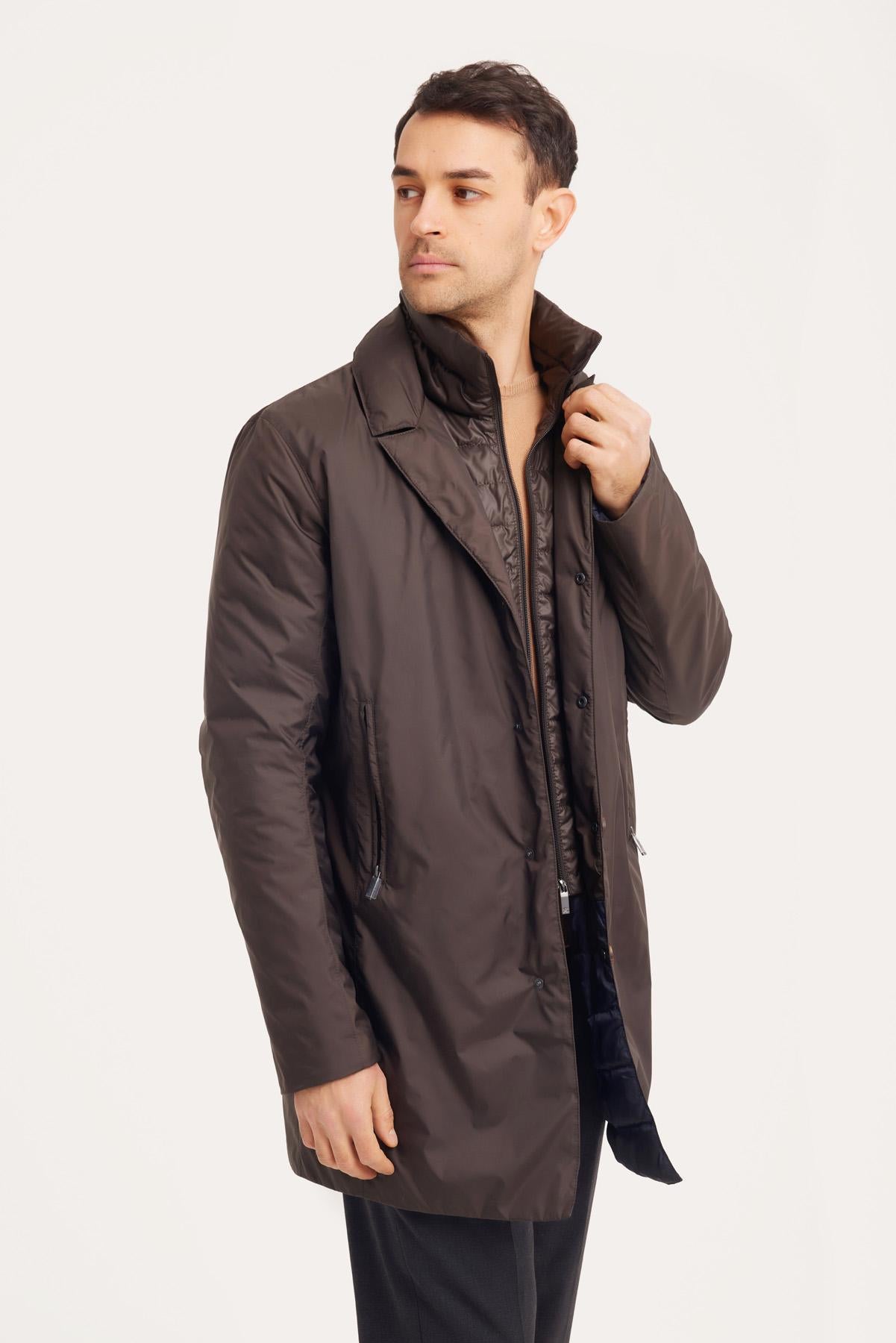 Palton pentru Bărbați CASSIMO brown