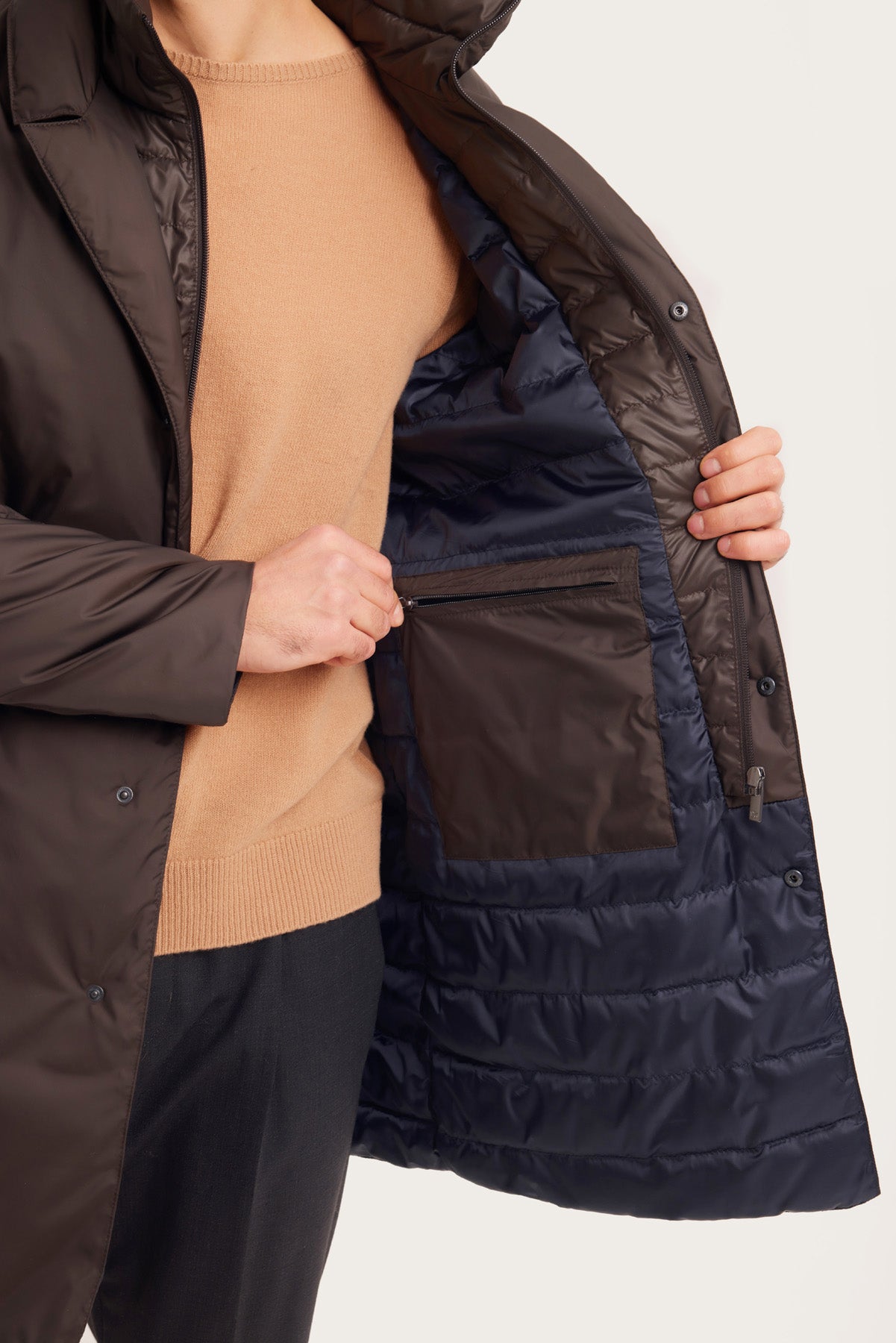 Palton pentru Bărbați CASSIMO brown