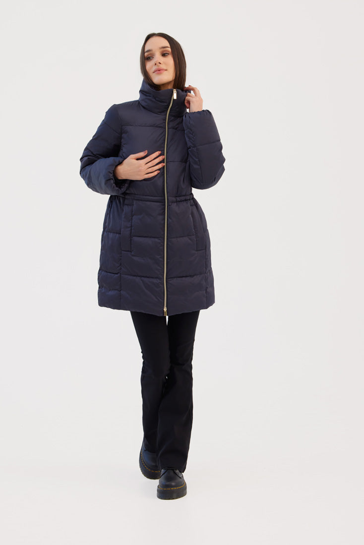 Palton de damă SIA dark navy