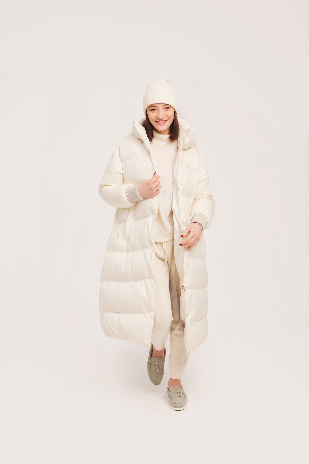 Palton de dama BALENA gardenia