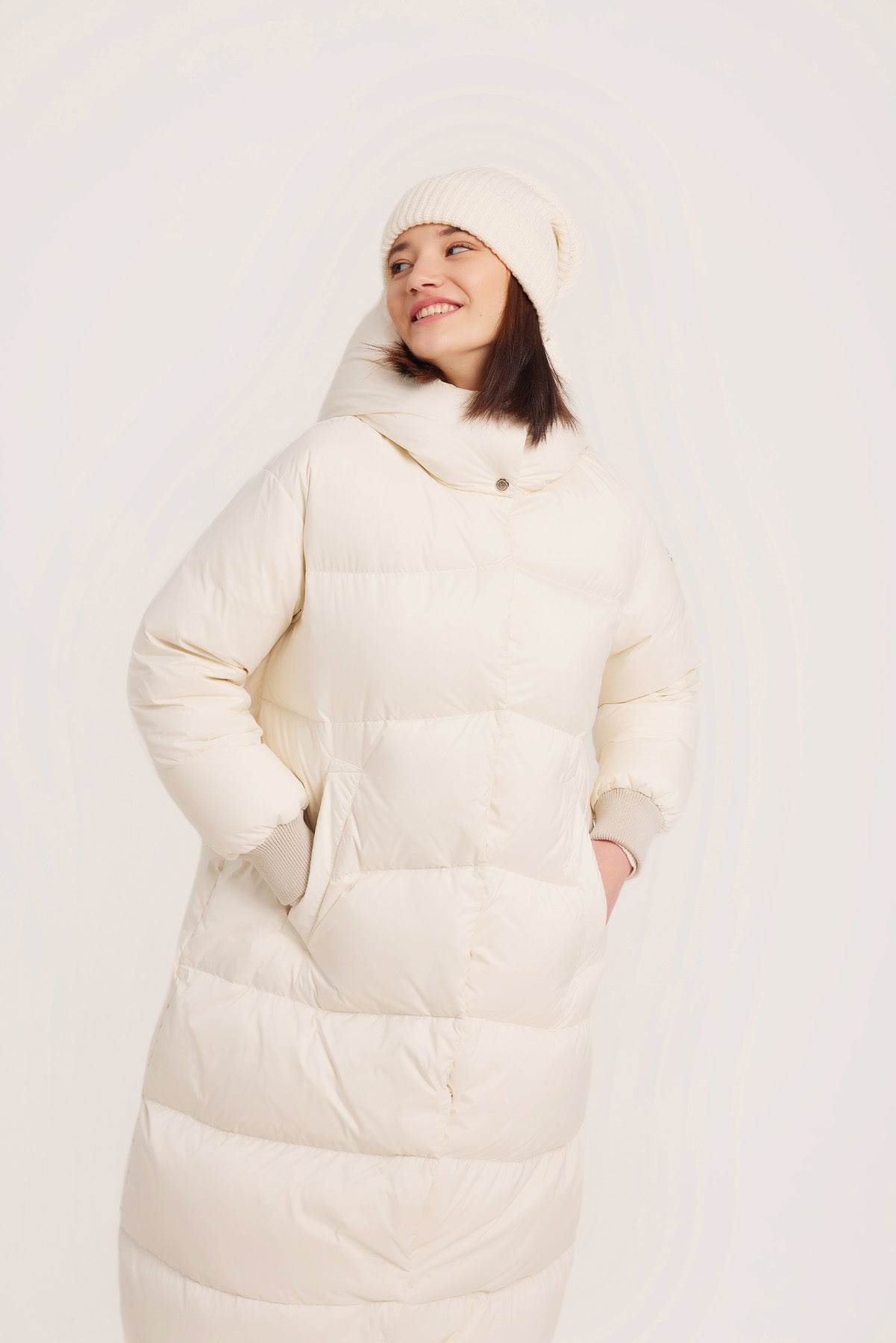 Palton de dama BALENA gardenia