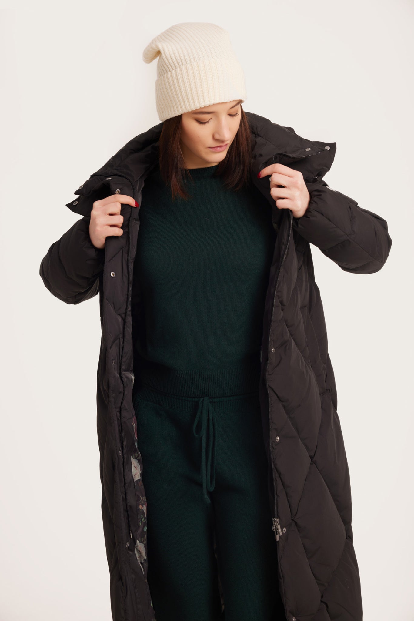 Palton de dama MARSALA black