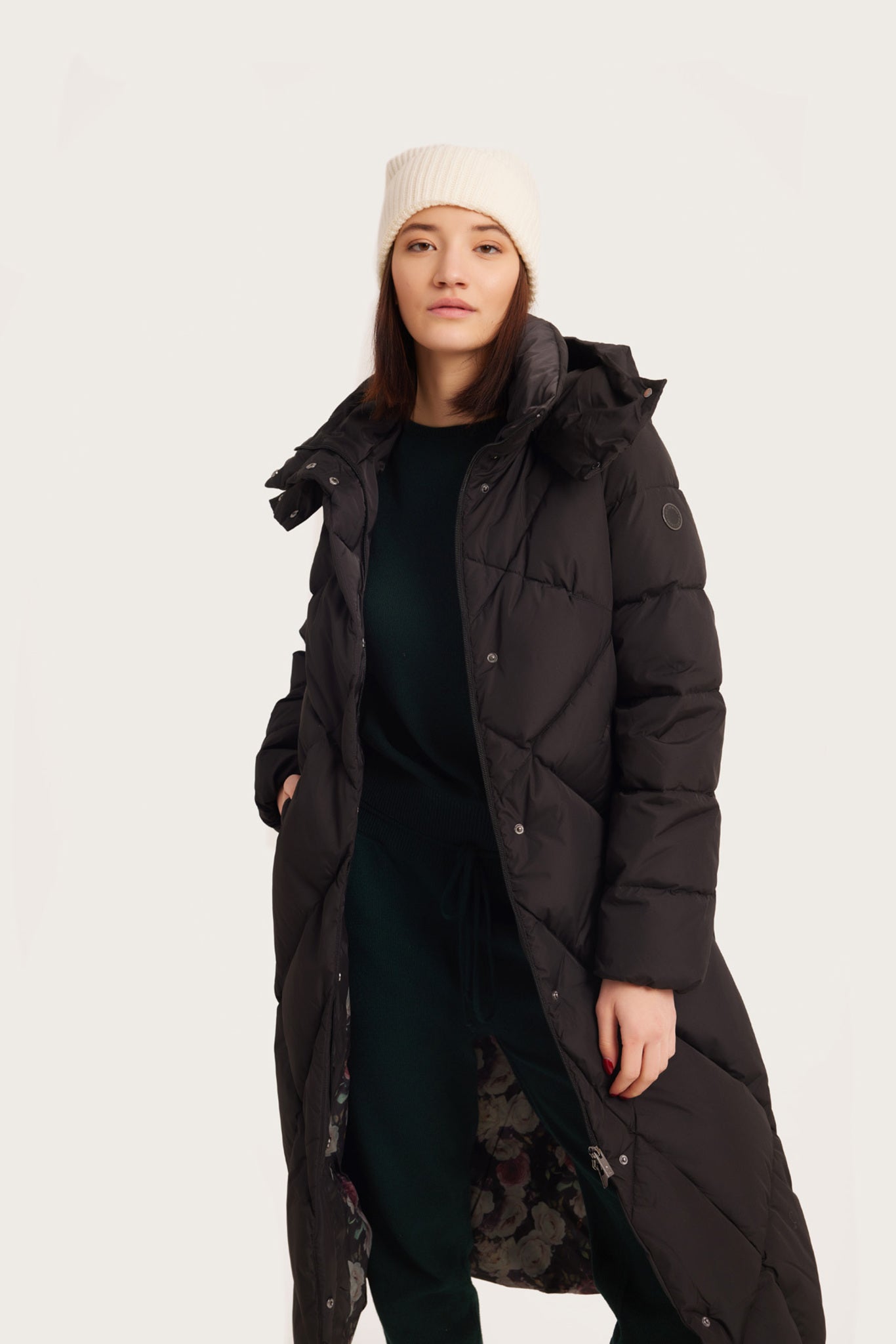 Palton de dama MARSALA black