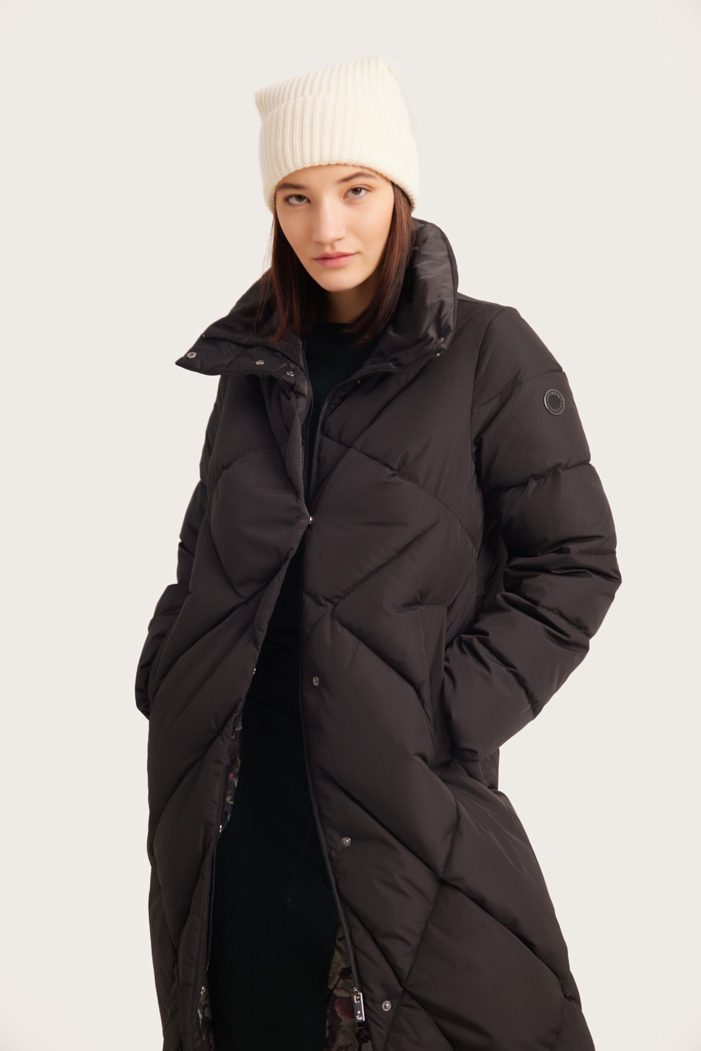 Palton de dama MARSALA black