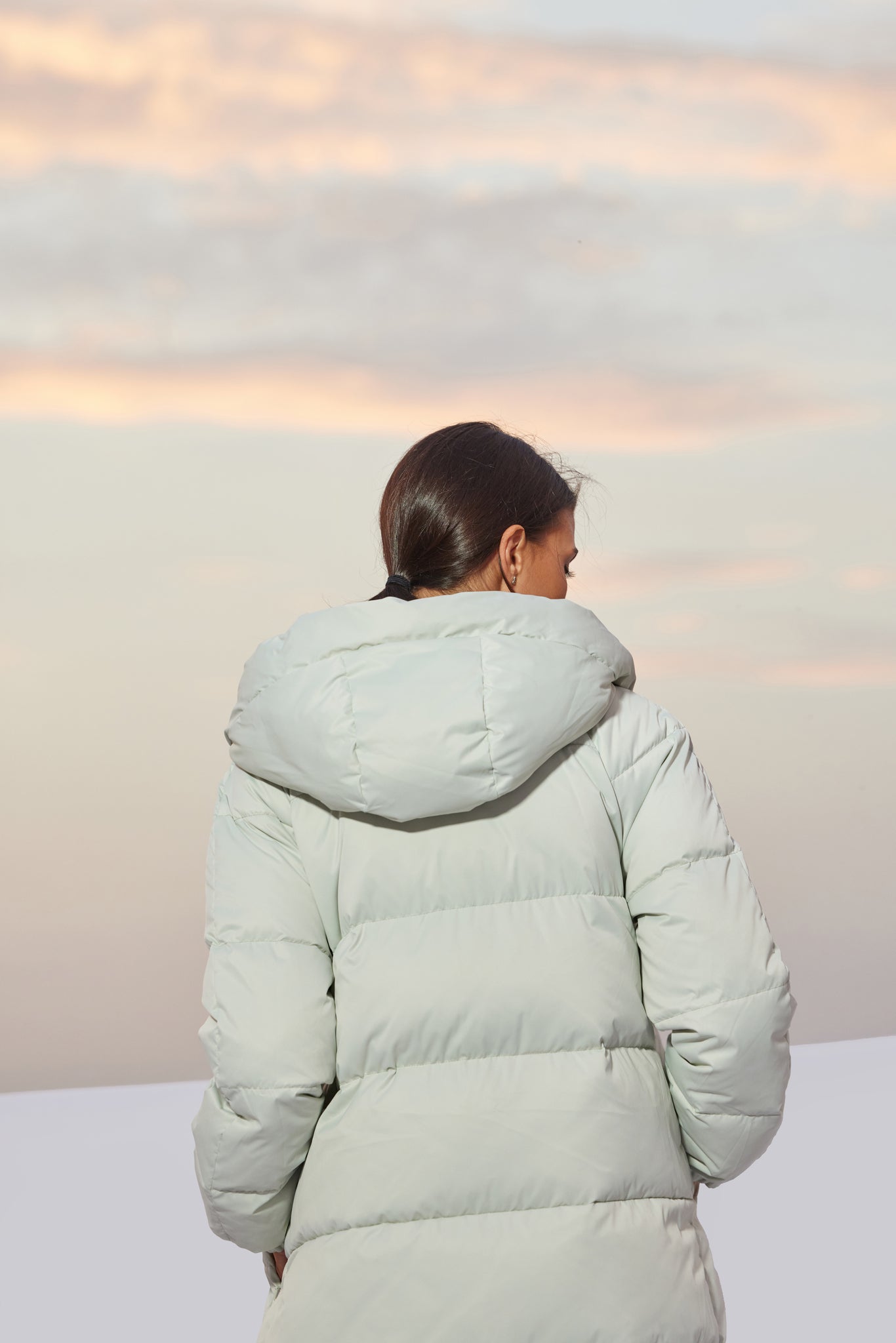 Palton de damă FARIDA reverse mercury