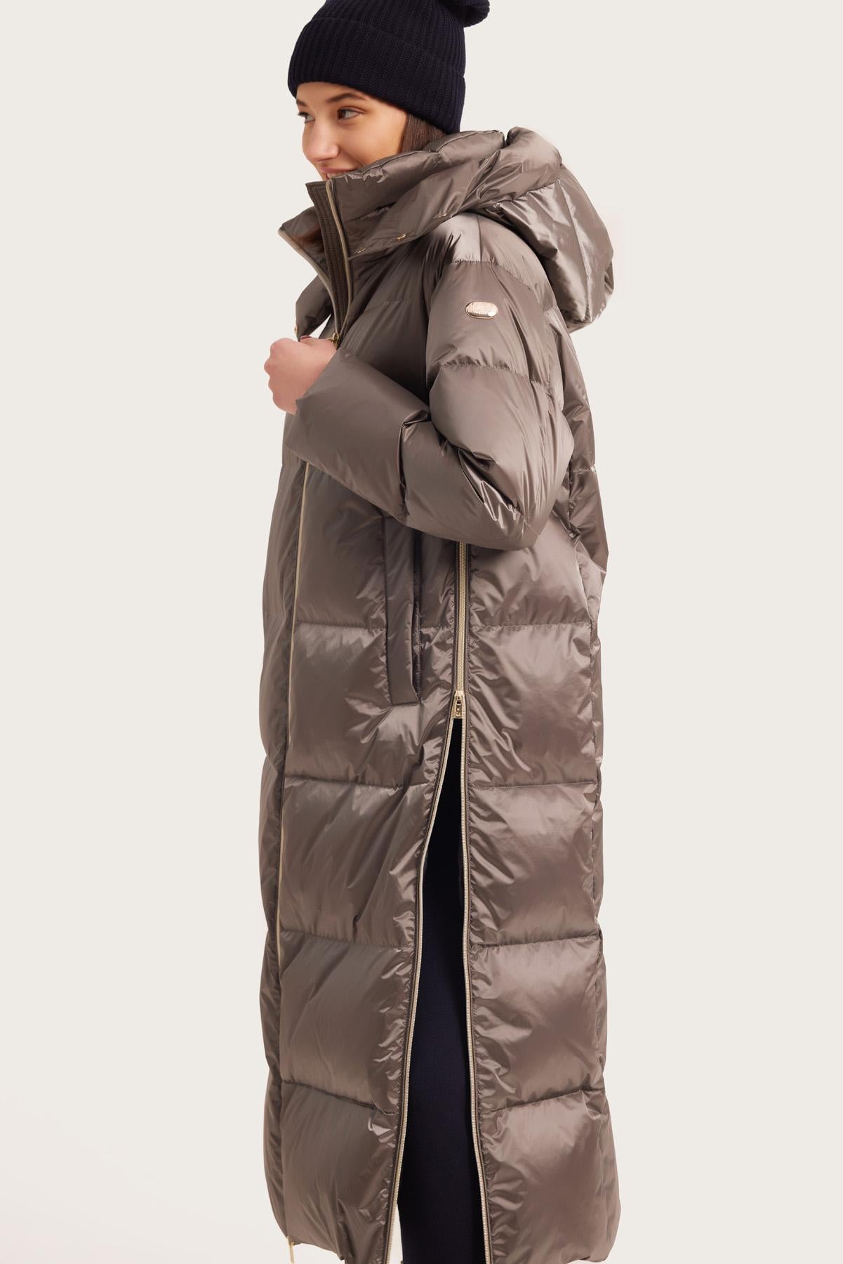 Palton de damă VENERA frost grey