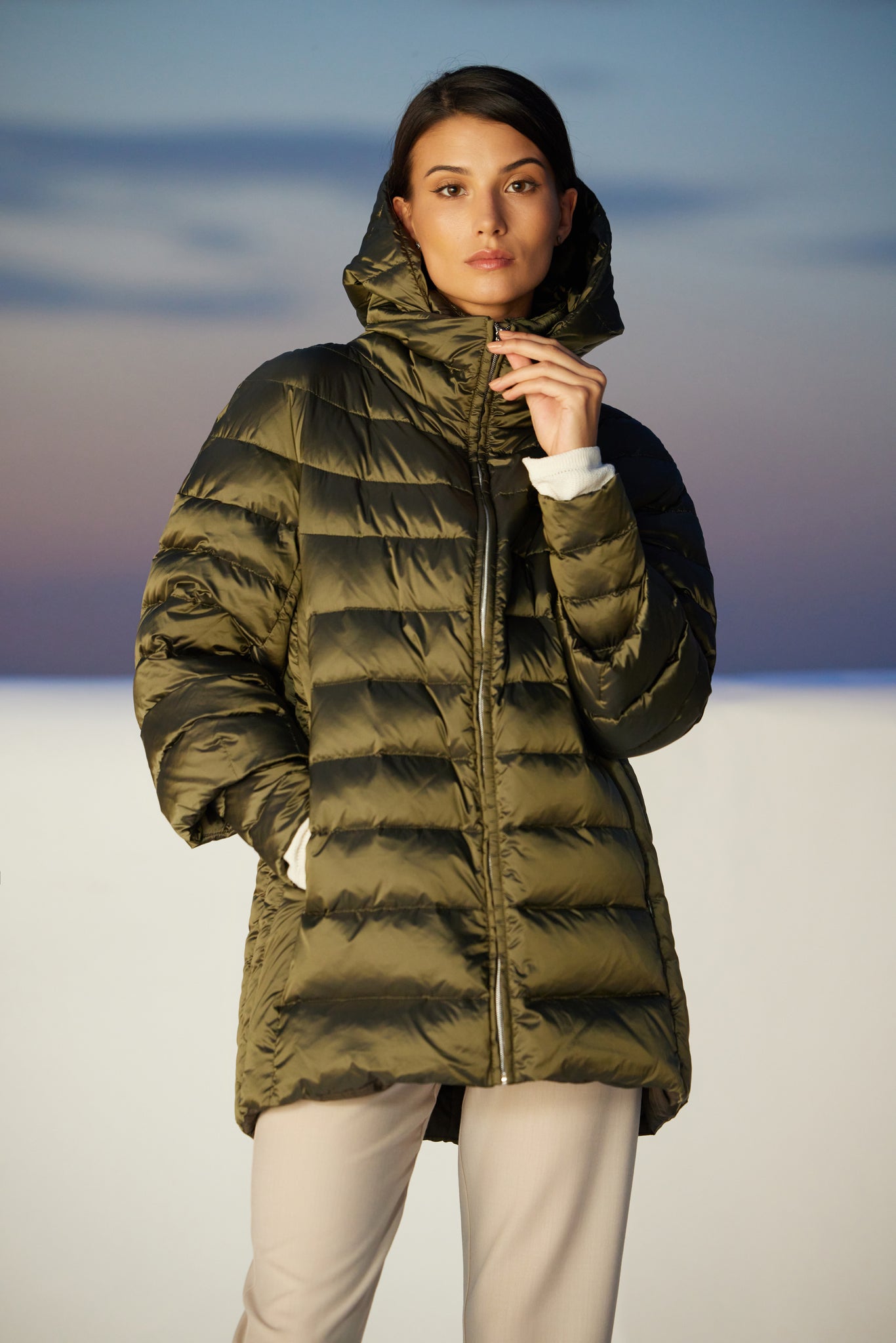 Geacă de Damă TESSA green tea