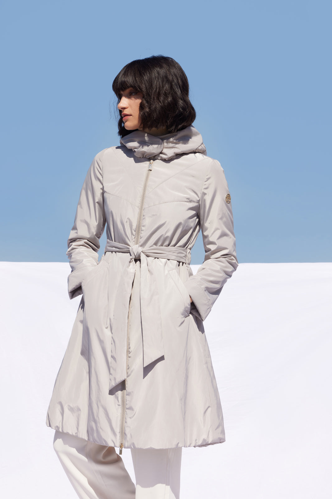 Palton de damă RADA stucco