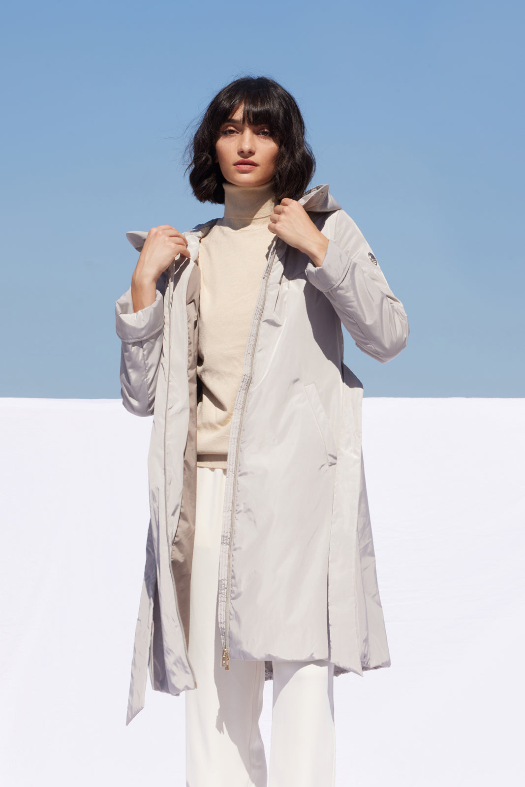 Palton de damă RADA stucco