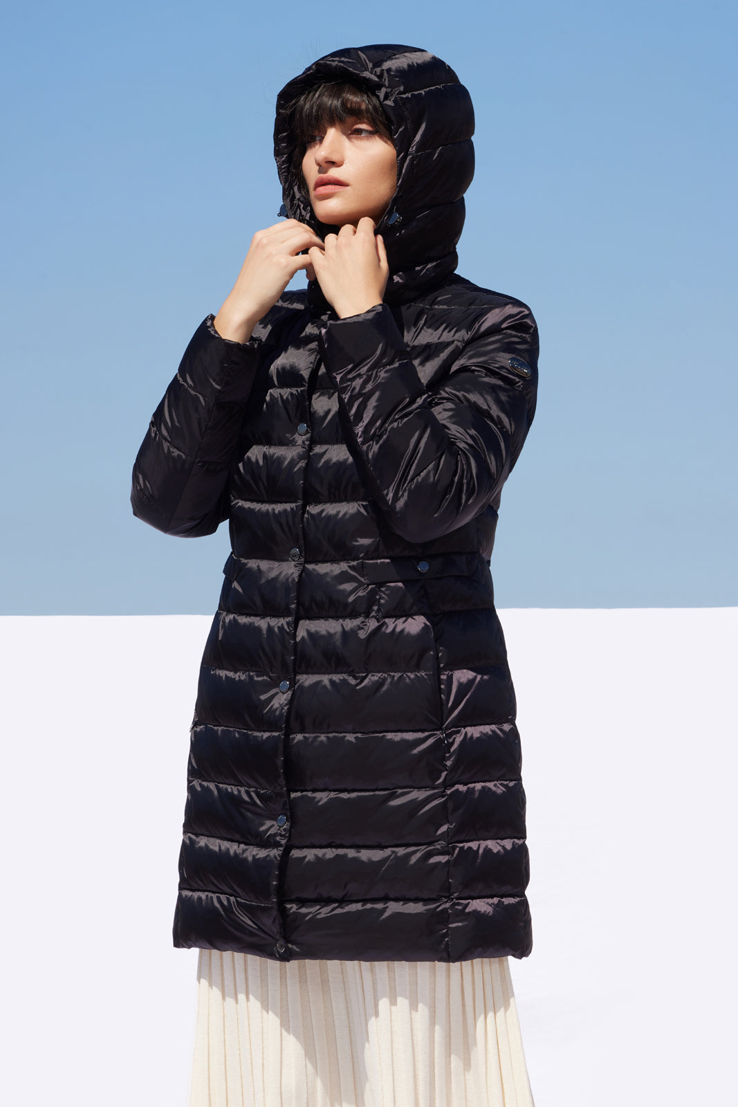 Palton de damă DL001 black