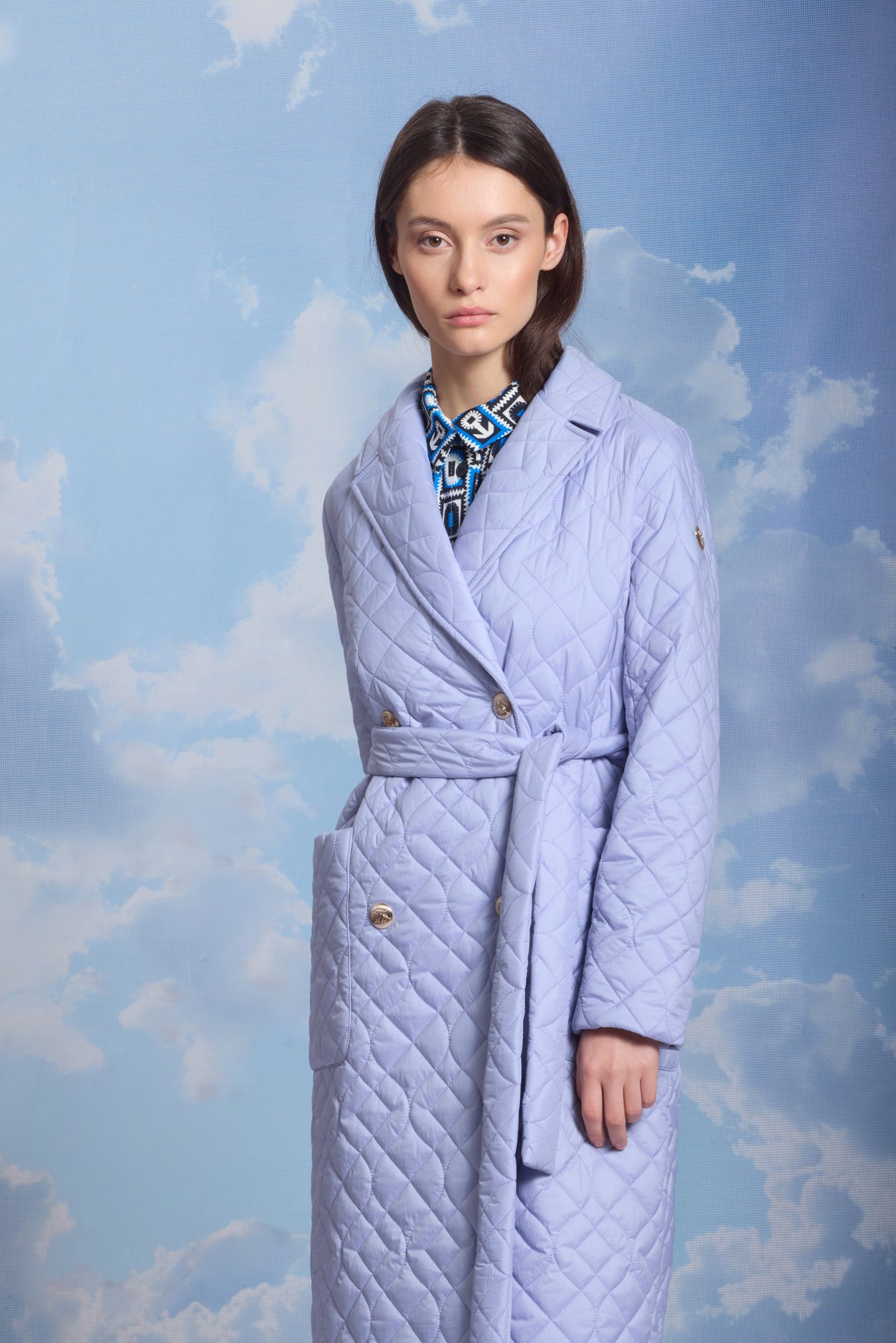 Palton de dame BLUE aleutian