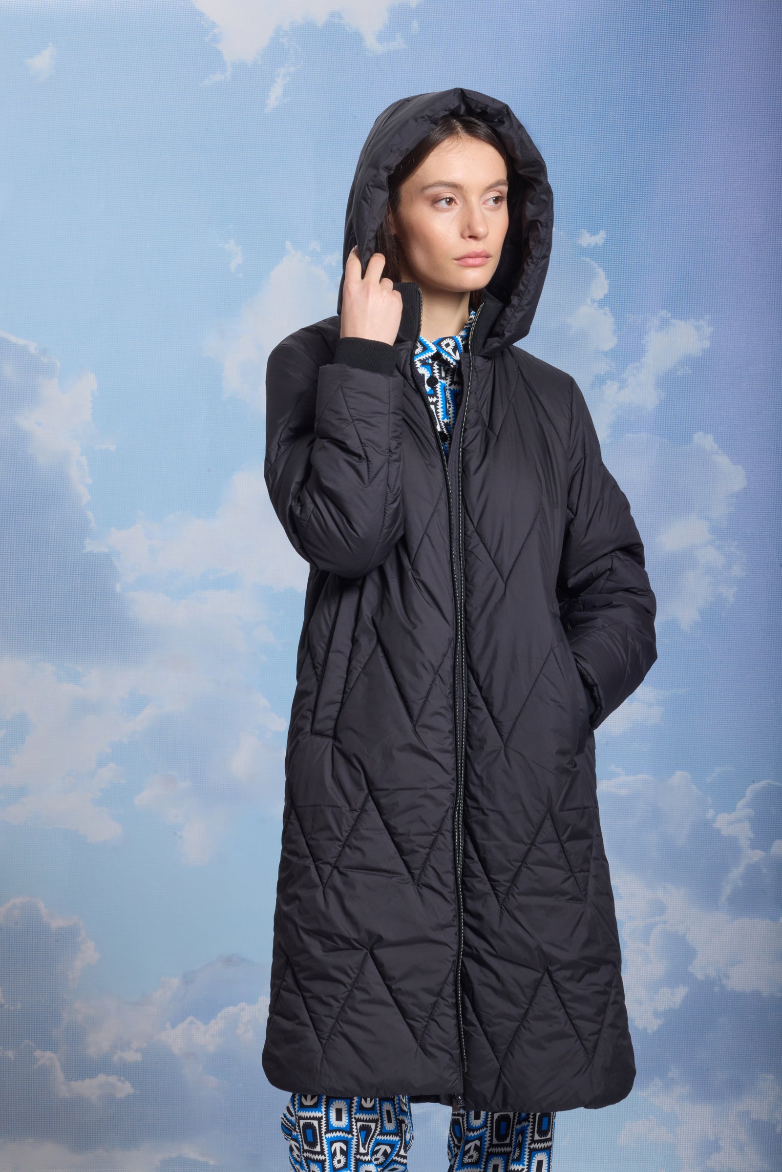 Palton de damă MALIA black