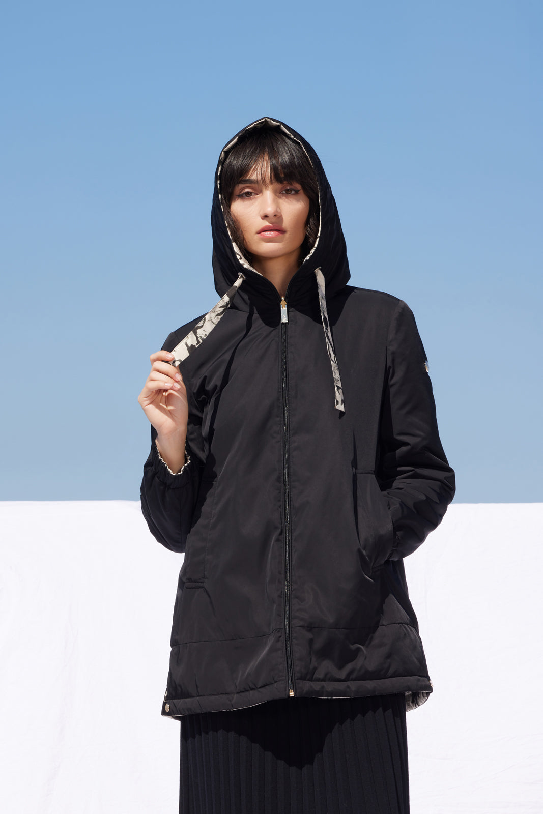 Geacă damă ODILA – Black / Print