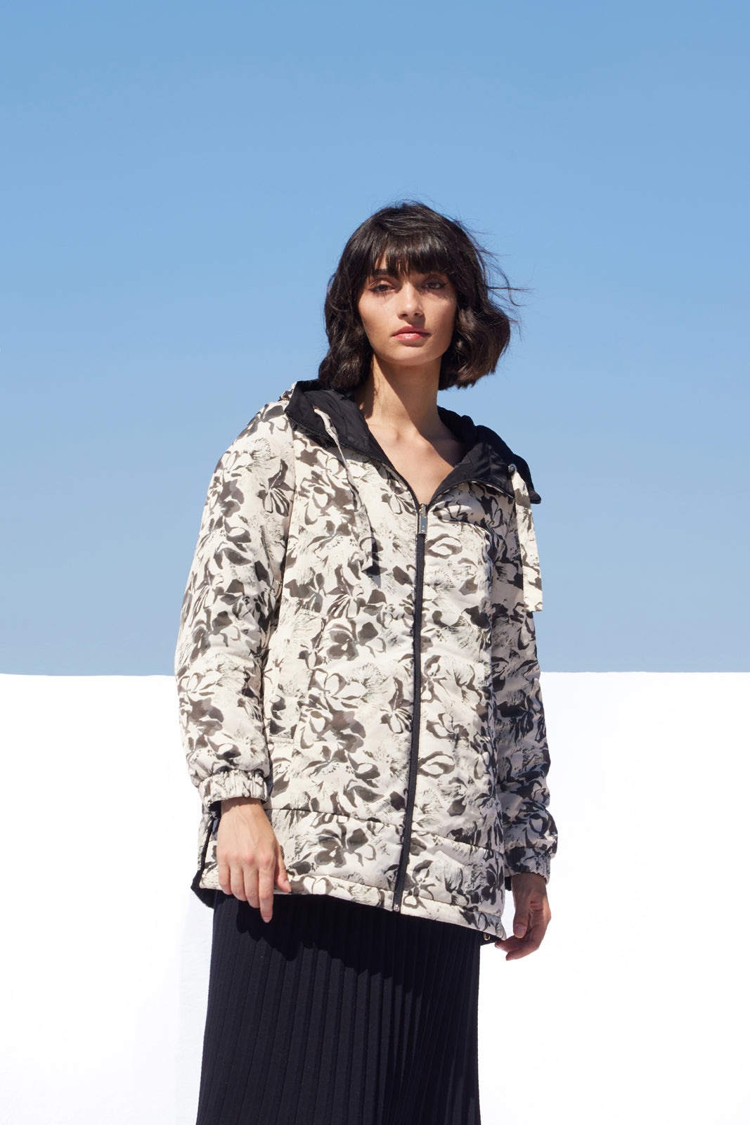 Geacă damă ODILA – Black / Print