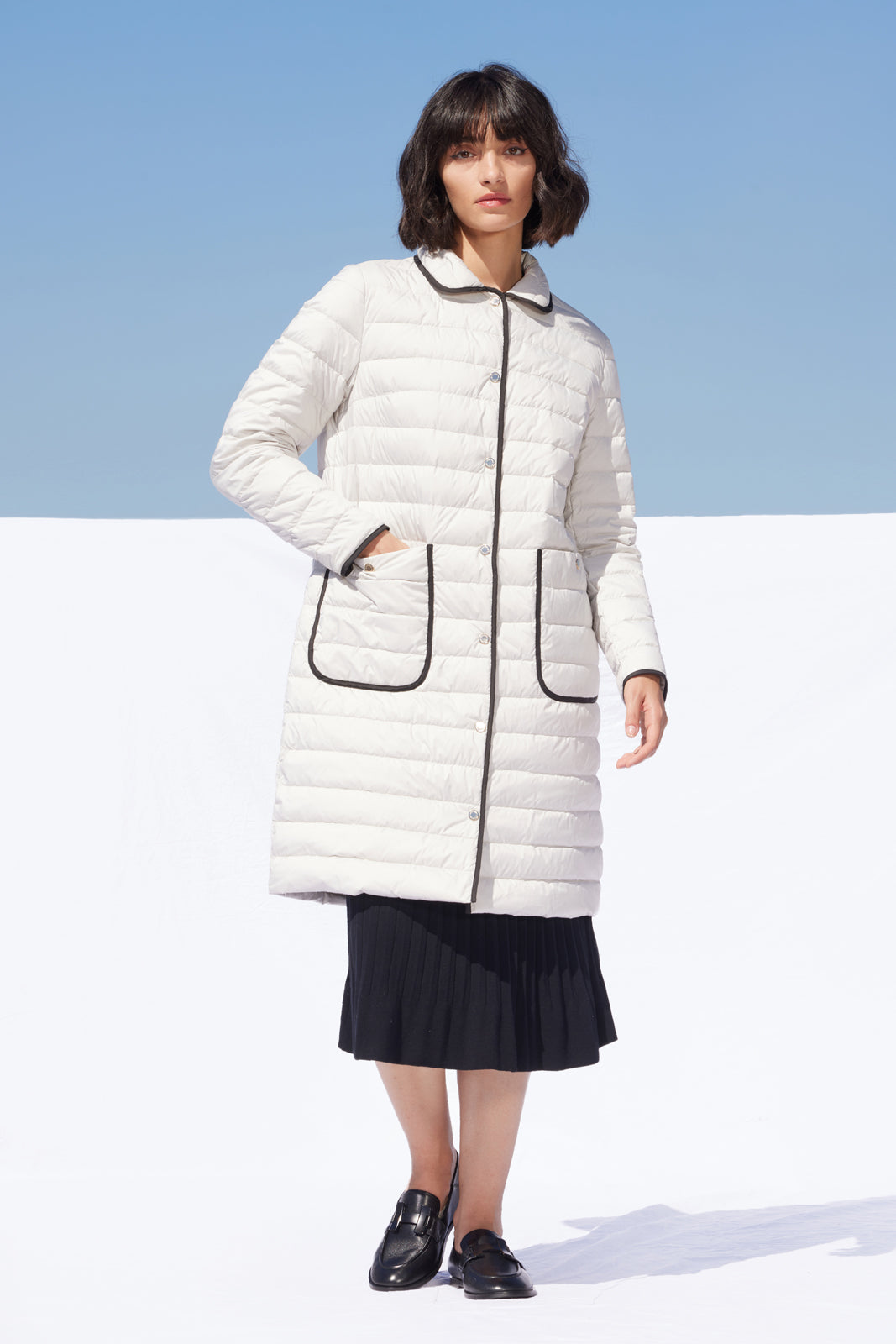 Geaca de damă DL004-245F pearl