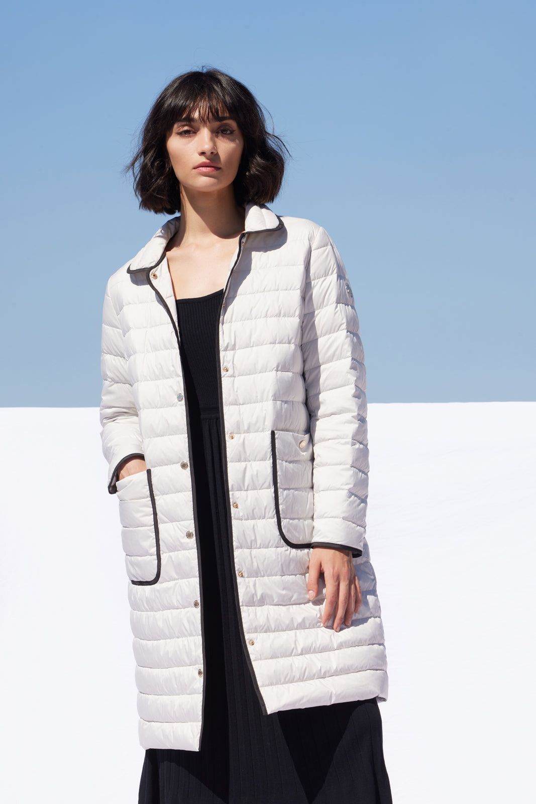 Geaca de damă DL004-245F pearl