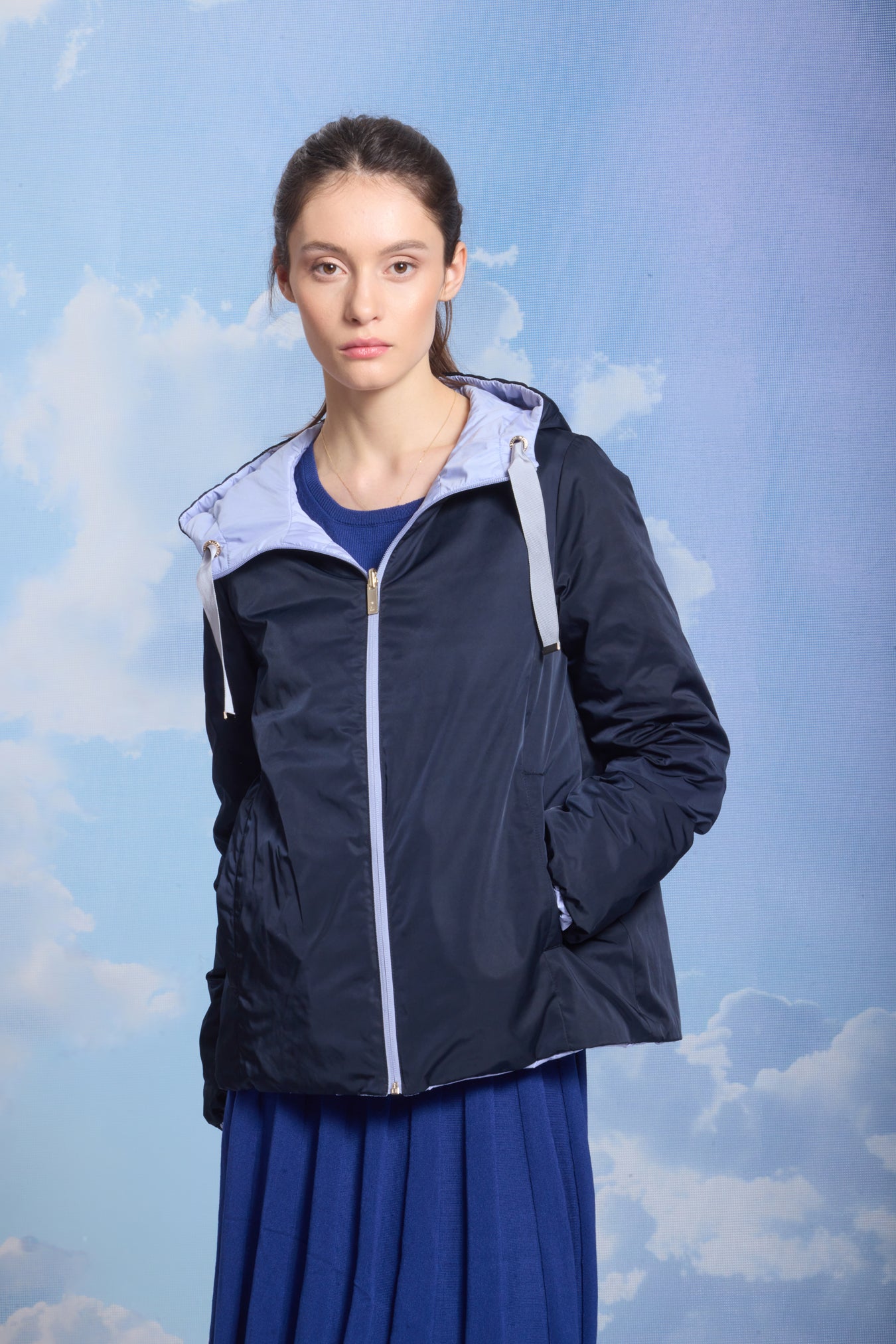 Geaca de dame AKVA aleutian/reverse dark navy