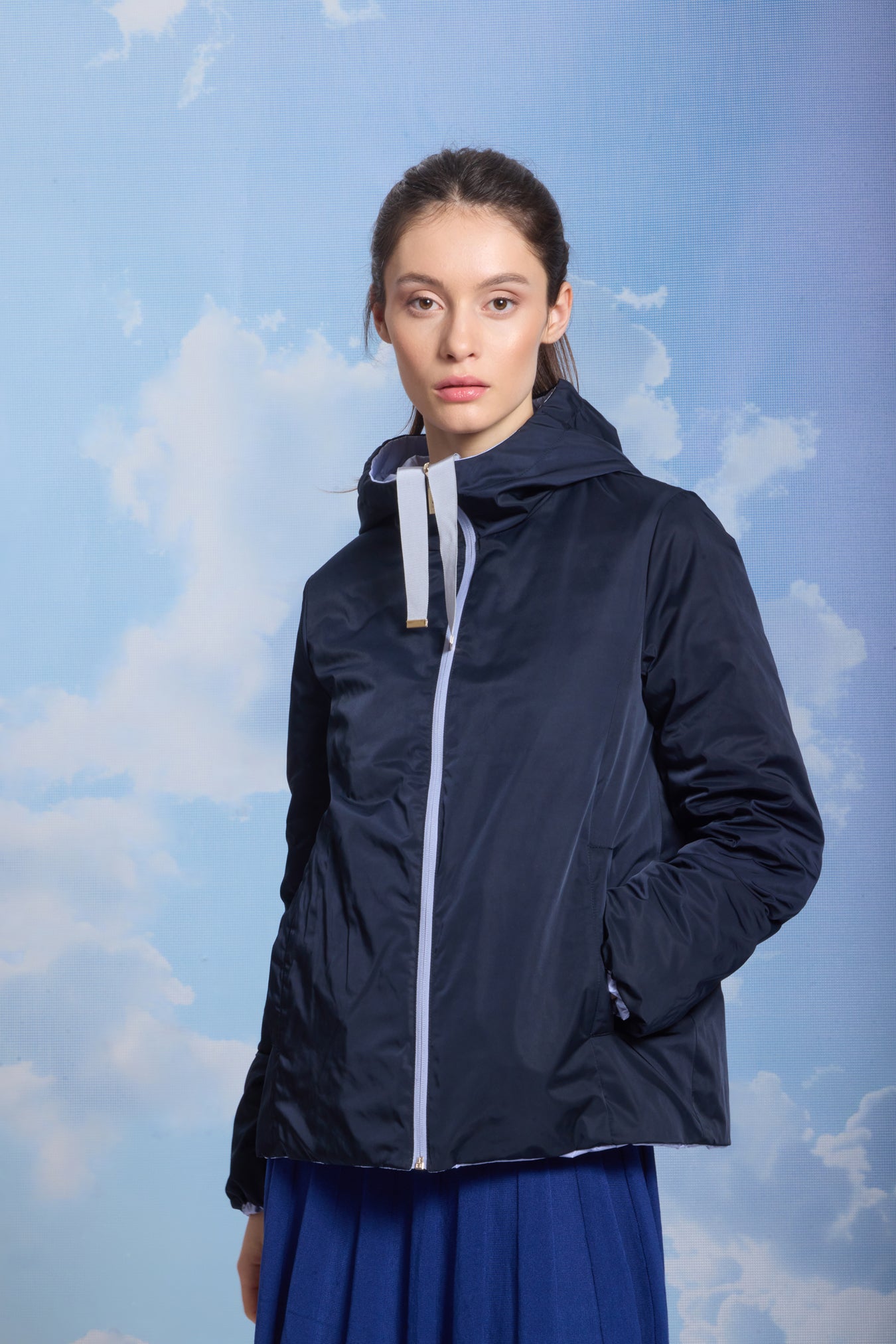 Geaca de dame AKVA aleutian/reverse dark navy