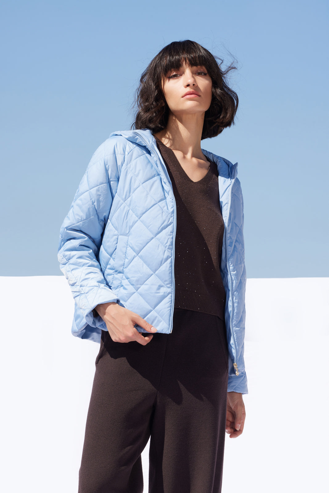 Geacă damă HANNA – Dusty Blue