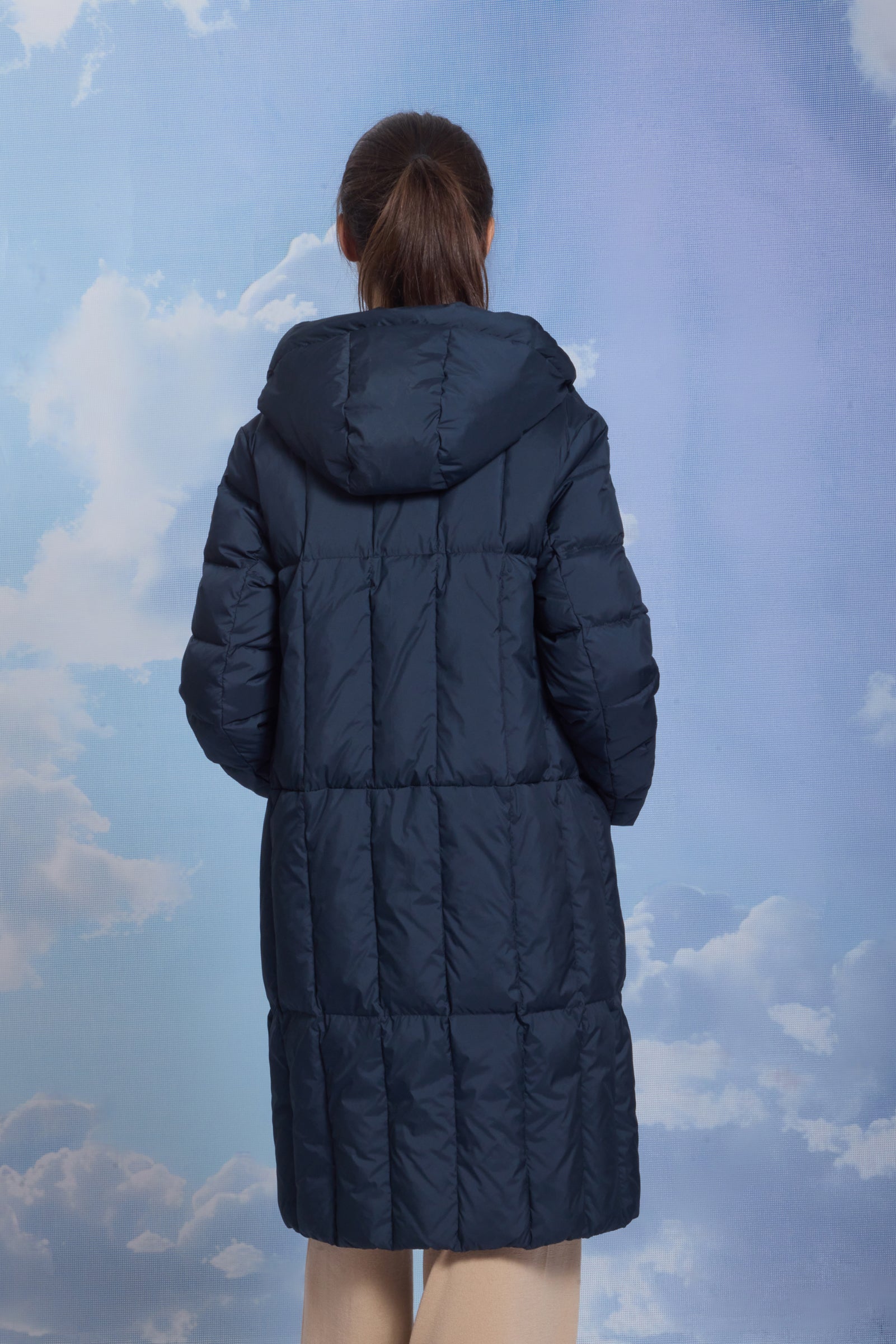 Palton de damă ARPI dark navy