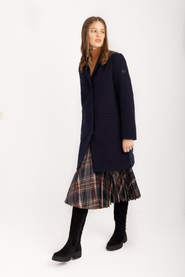 Palton de Damă BARBARA Navy
