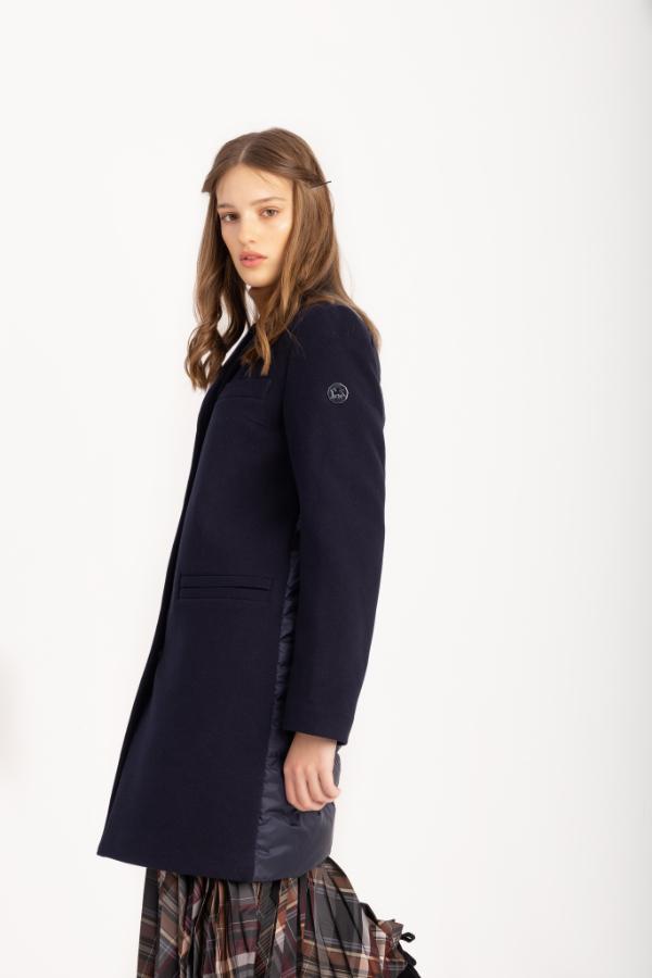 Palton de Damă BARBARA Navy