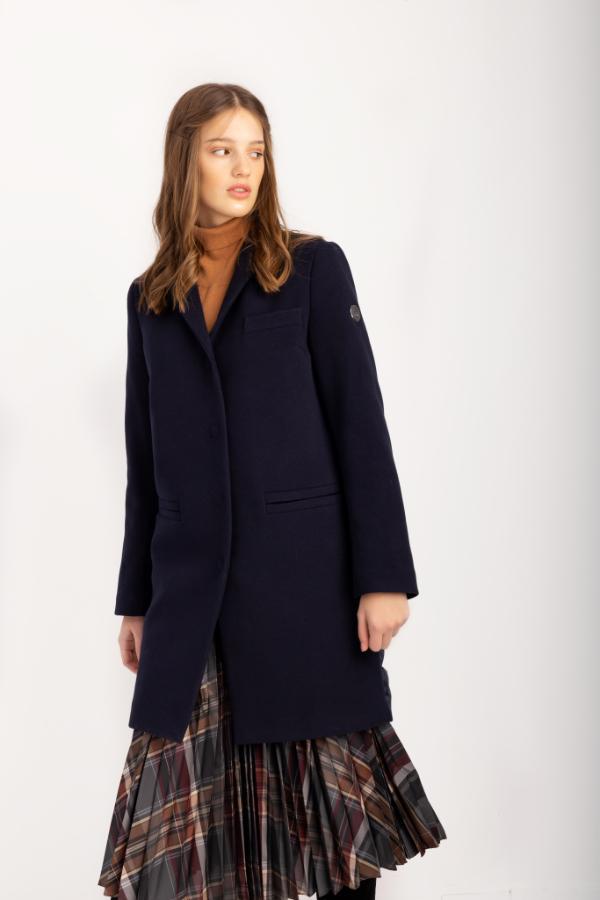 Palton de Damă BARBARA Navy