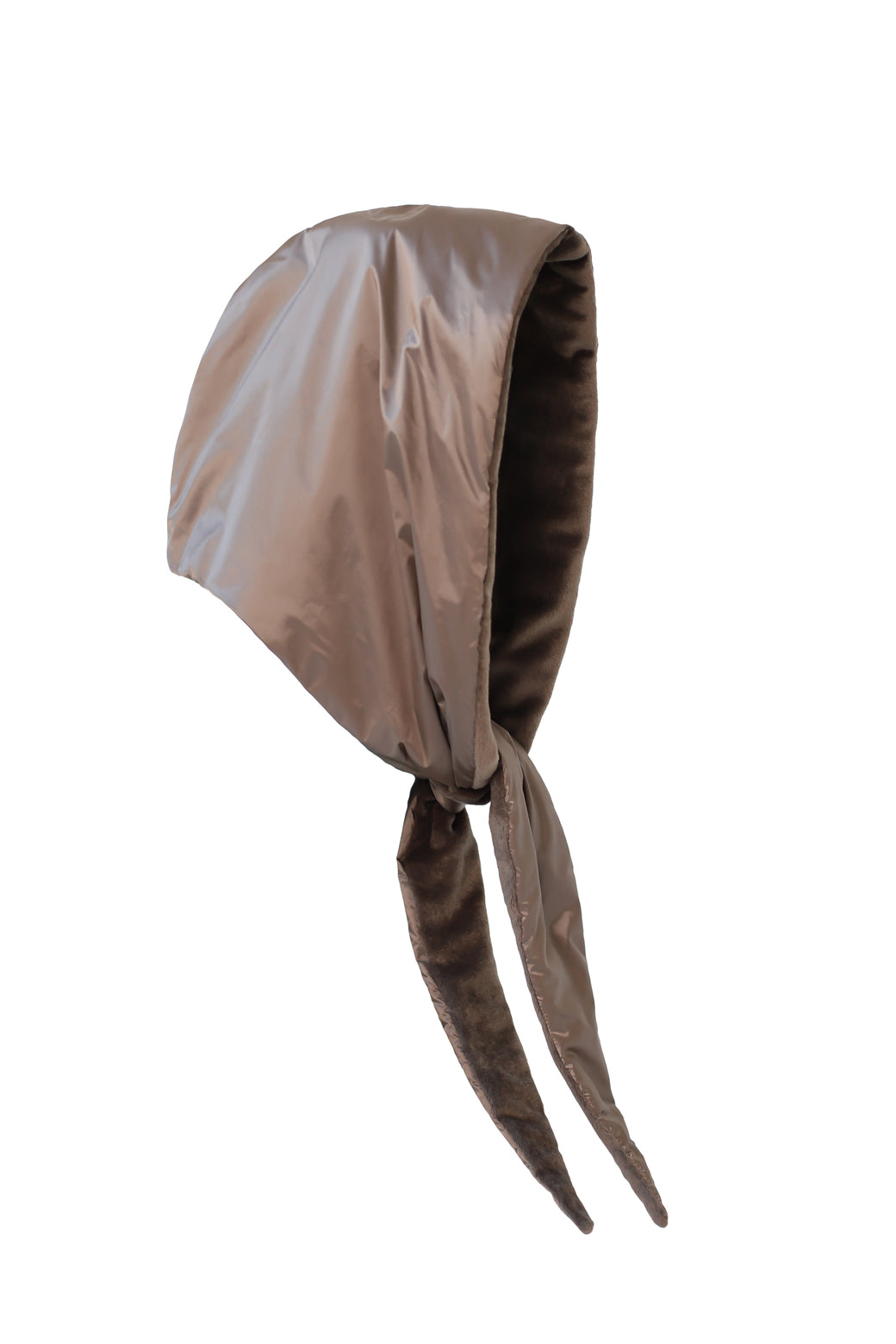 Căciulă femei GRANA quail Madzerini, maro, izolație termică, design modern.
