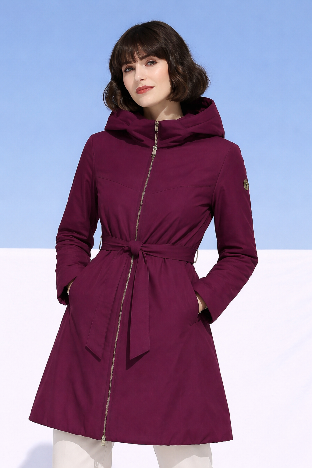 Palton de damă RADA plumb perfect/ violet