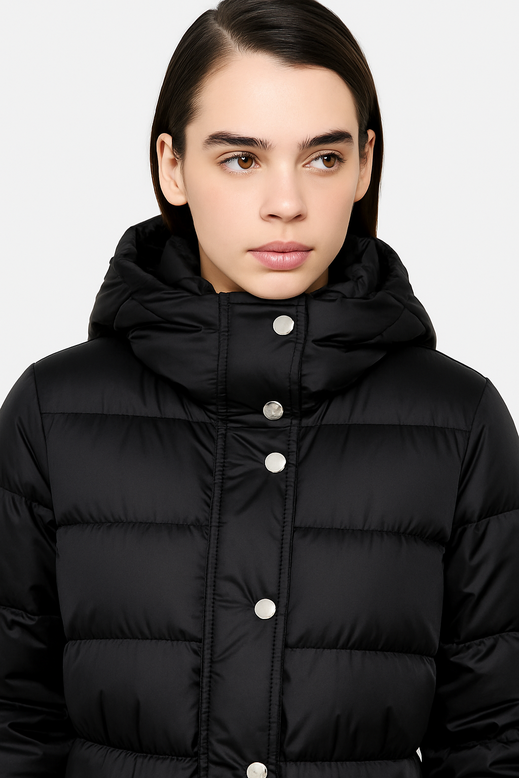 Geacă matlasată negra LIU JO