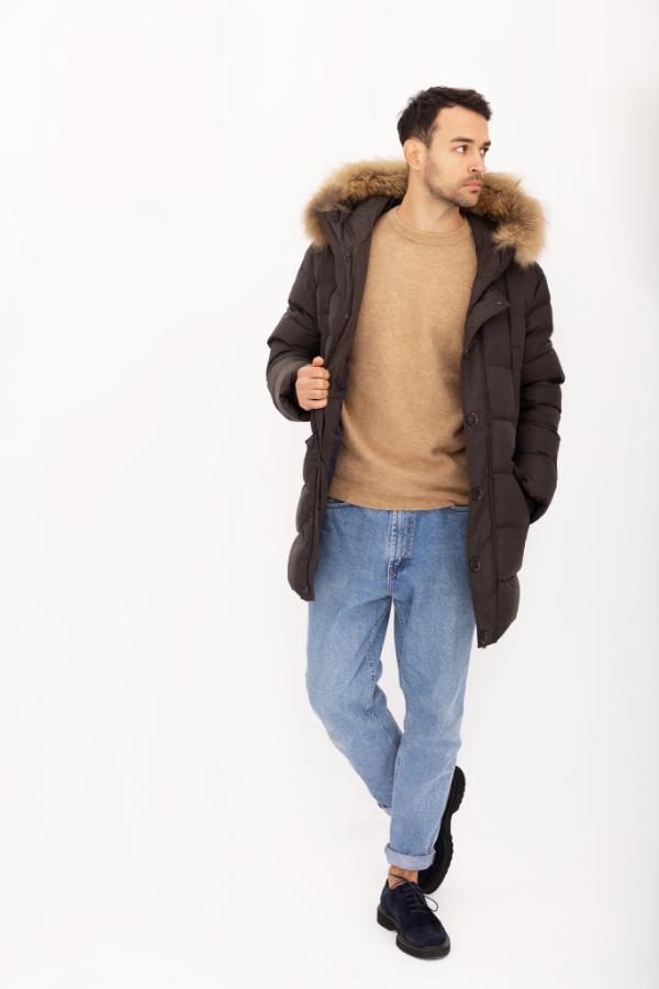 Geacă pentru Bărbați DANIO Brown