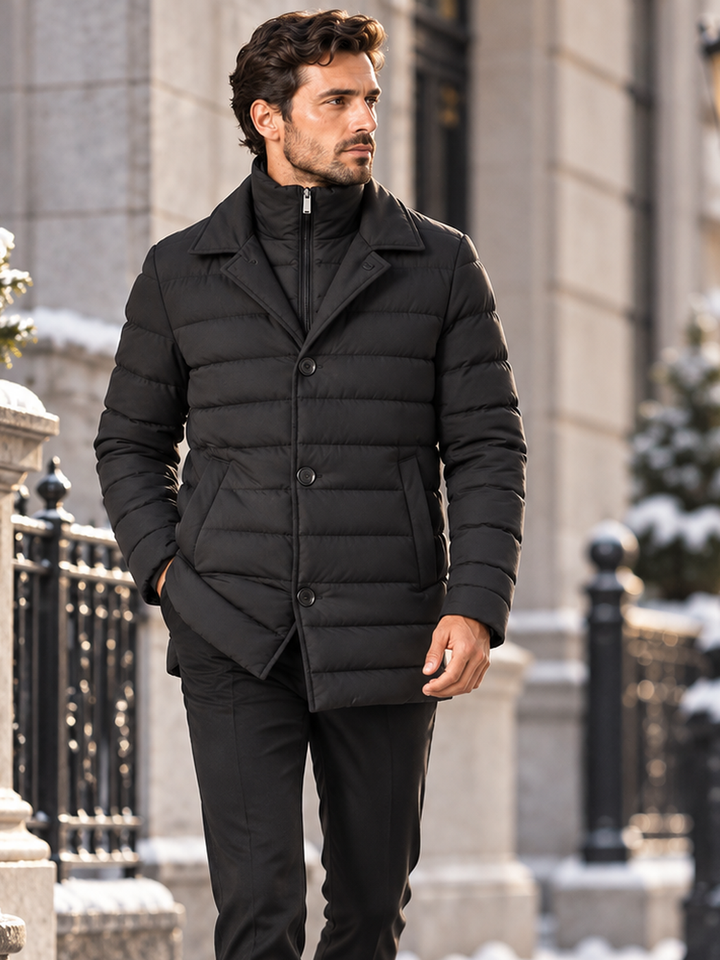 Jacket for Men DANIO graphite
