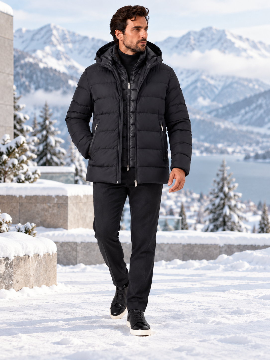 Jacket for Men DANIO graphite