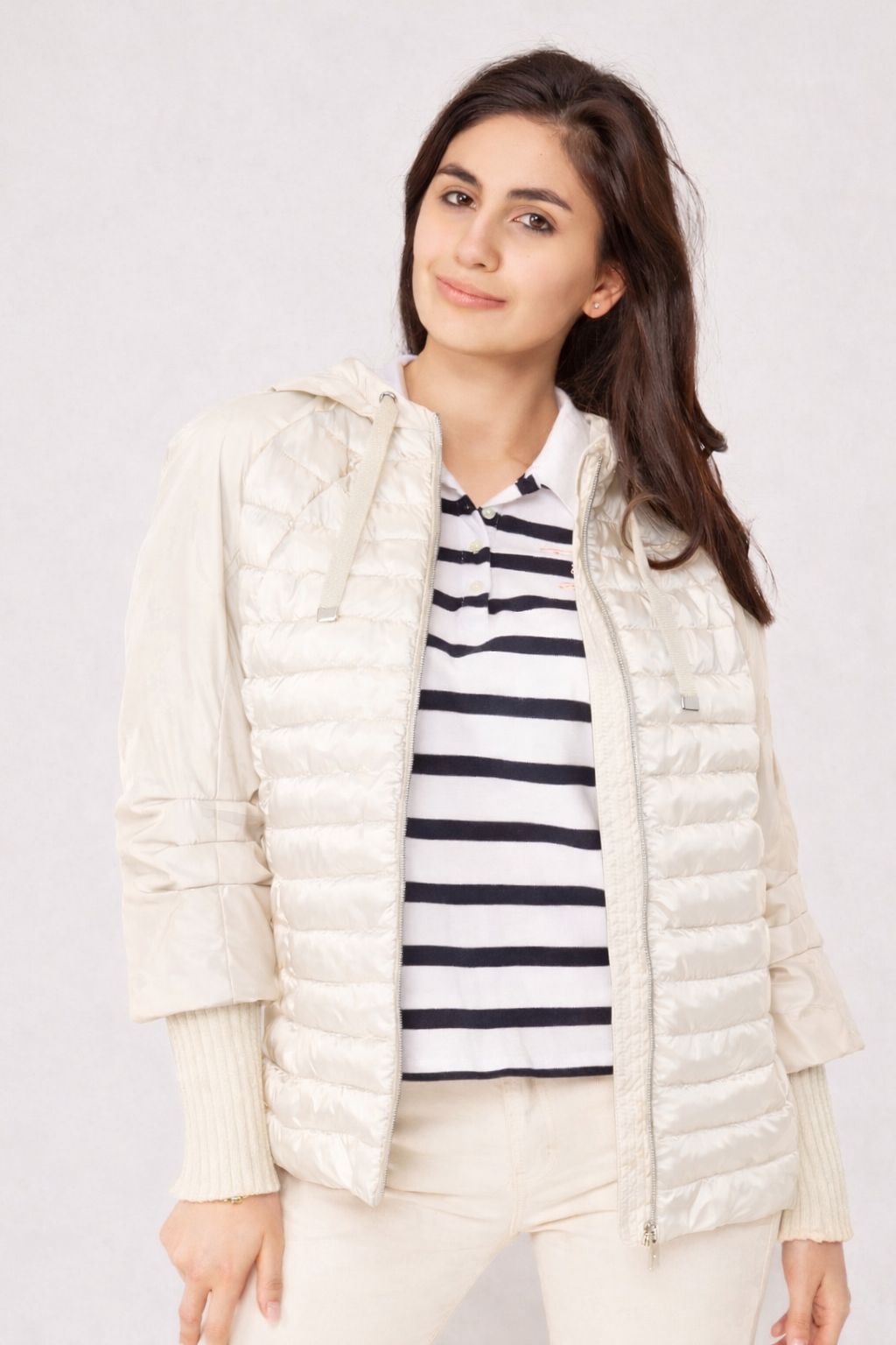 Geacă damă MANGO - pearl